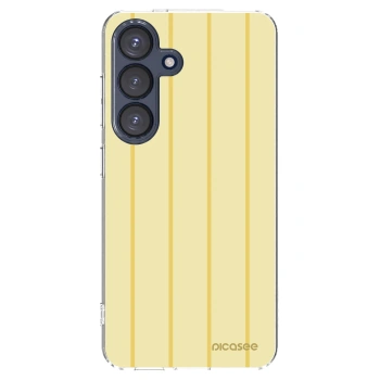 Picasee silikonový průhledný obal pro Samsung Galaxy S25 5G - Liquid sunshine