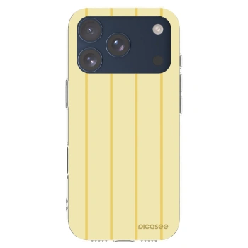 Picasee silikonový průhledný obal pro Apple iPhone 17 Pro - Liquid sunshine