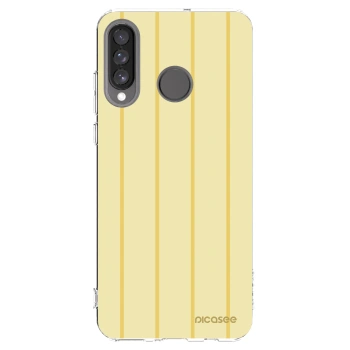 Picasee silikonový průhledný obal pro Huawei P30 Lite - Liquid sunshine