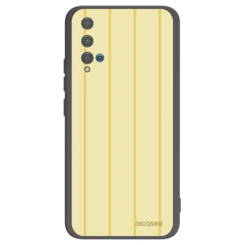 Picasee silikonový černý obal pro Huawei Nova 5T - Liquid sunshine