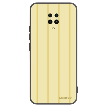Picasee silikonový černý obal pro Xiaomi Redmi Note 9 Pro - Liquid sunshine