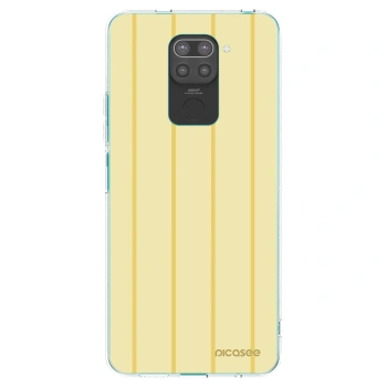 Picasee silikonový černý obal pro Xiaomi Redmi Note 9 - Liquid sunshine