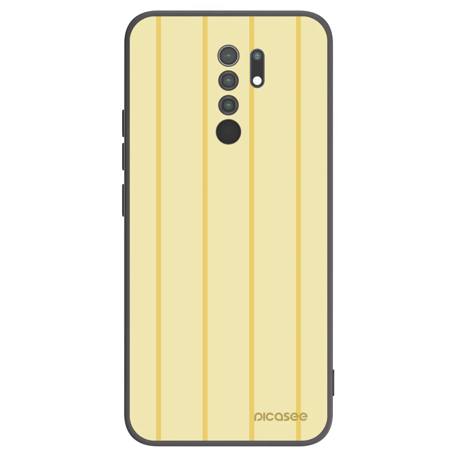 Picasee silikonový černý obal pro Xiaomi Redmi 9 - Liquid sunshine