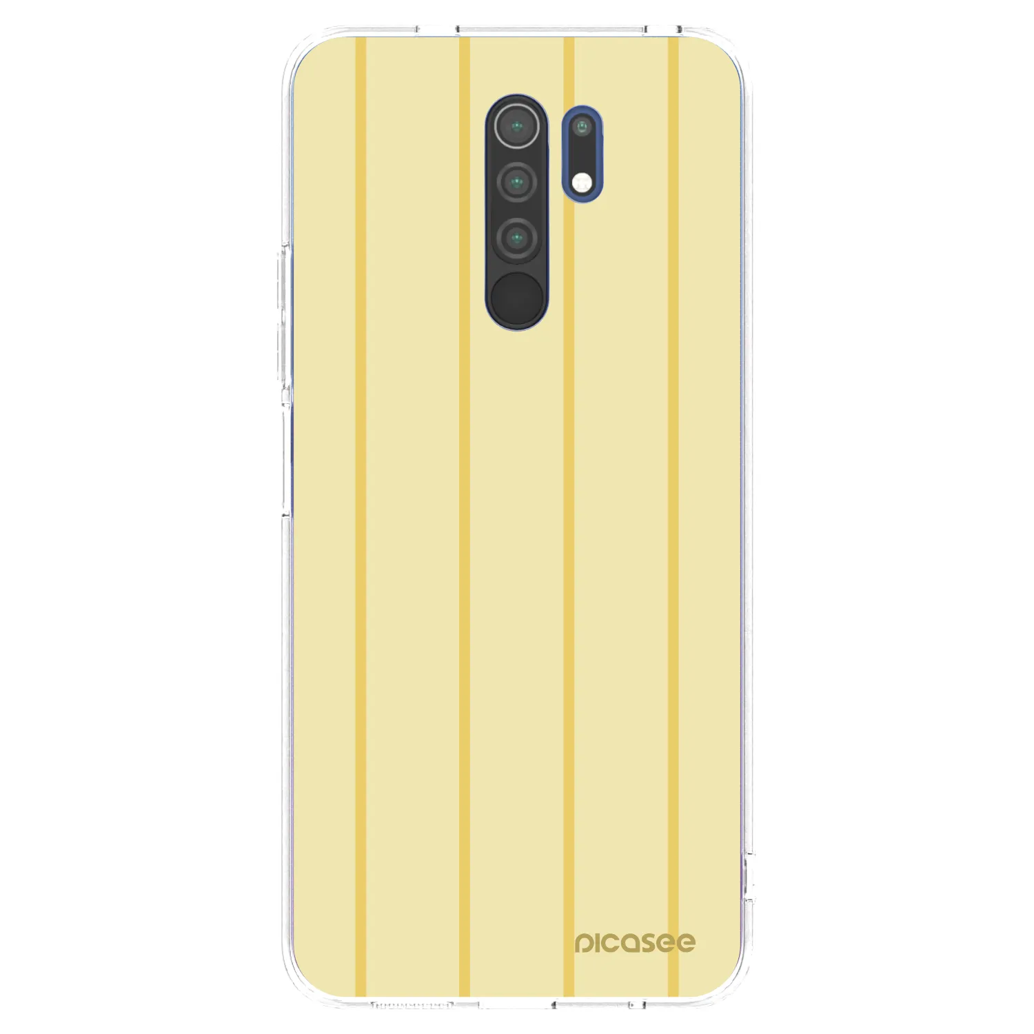 Picasee silikonový průhledný obal pro Xiaomi Redmi 9 - Liquid sunshine