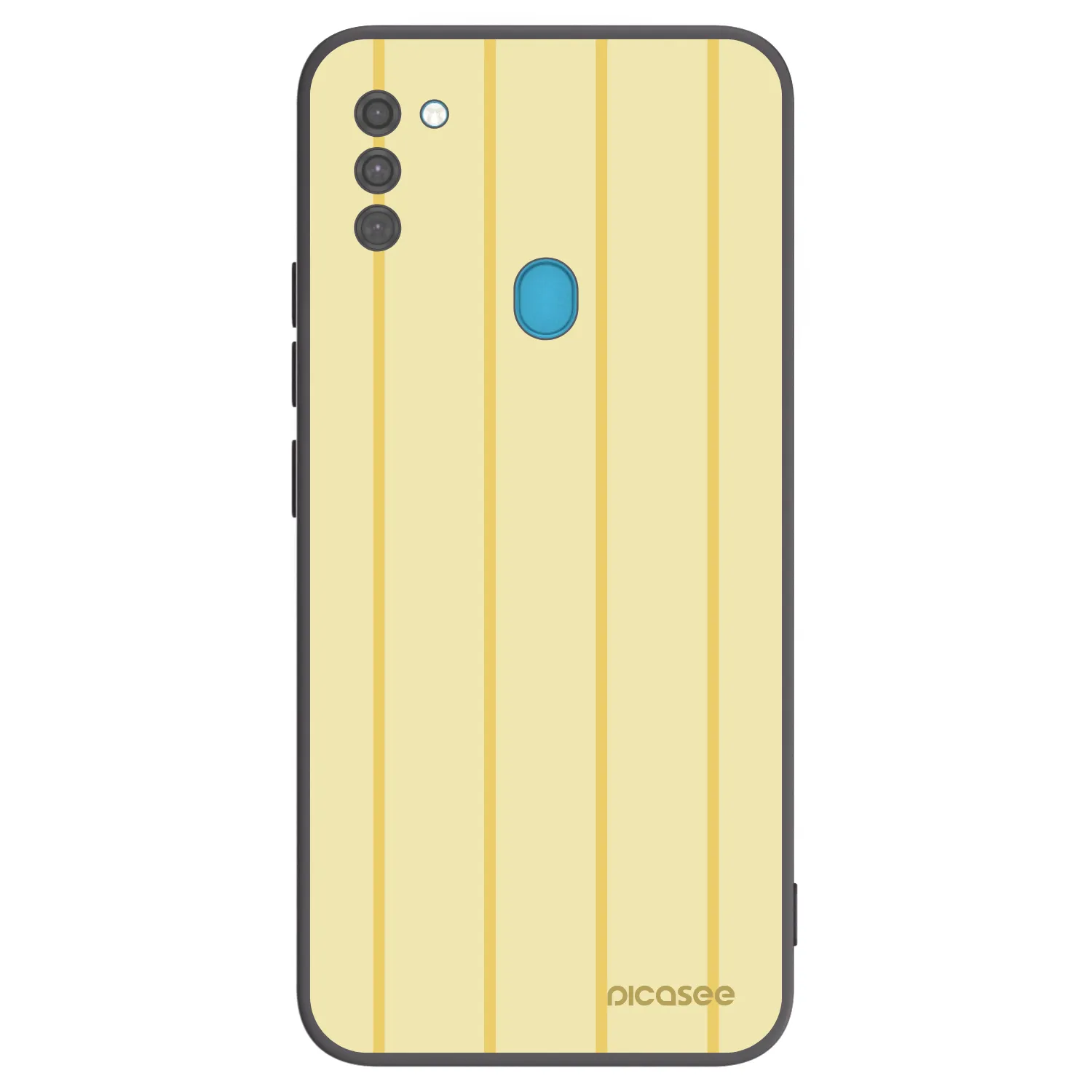 Picasee silikonový černý obal pro Samsung Galaxy M11 - Liquid sunshine