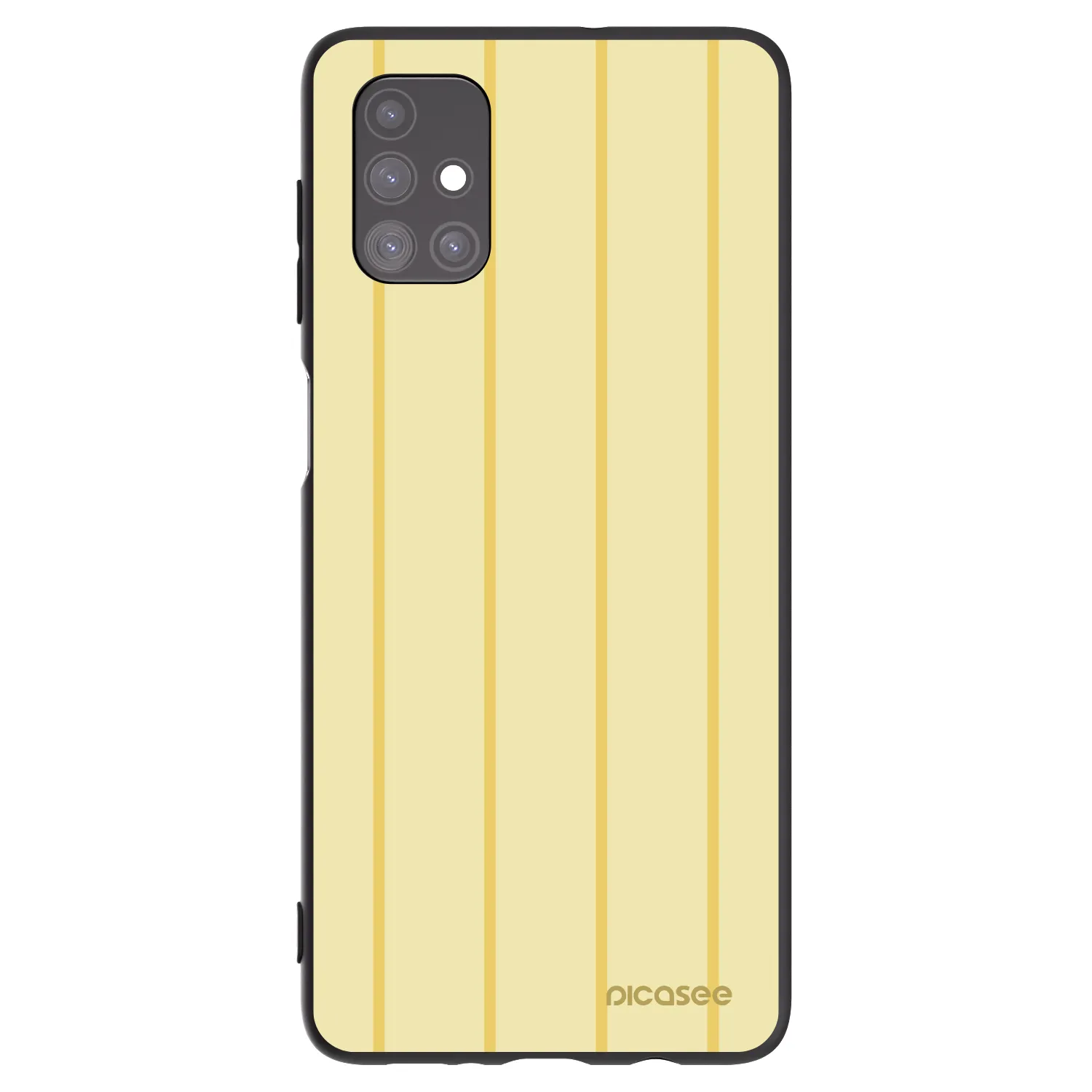 Picasee silikonový černý obal pro Samsung Galaxy M51 M515F - Liquid sunshine