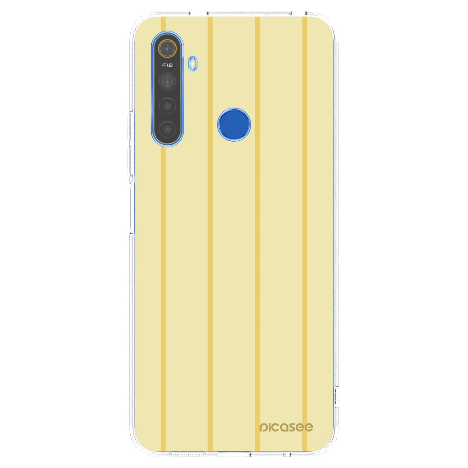 Picasee silikonový průhledný obal pro Realme 5 - Liquid sunshine