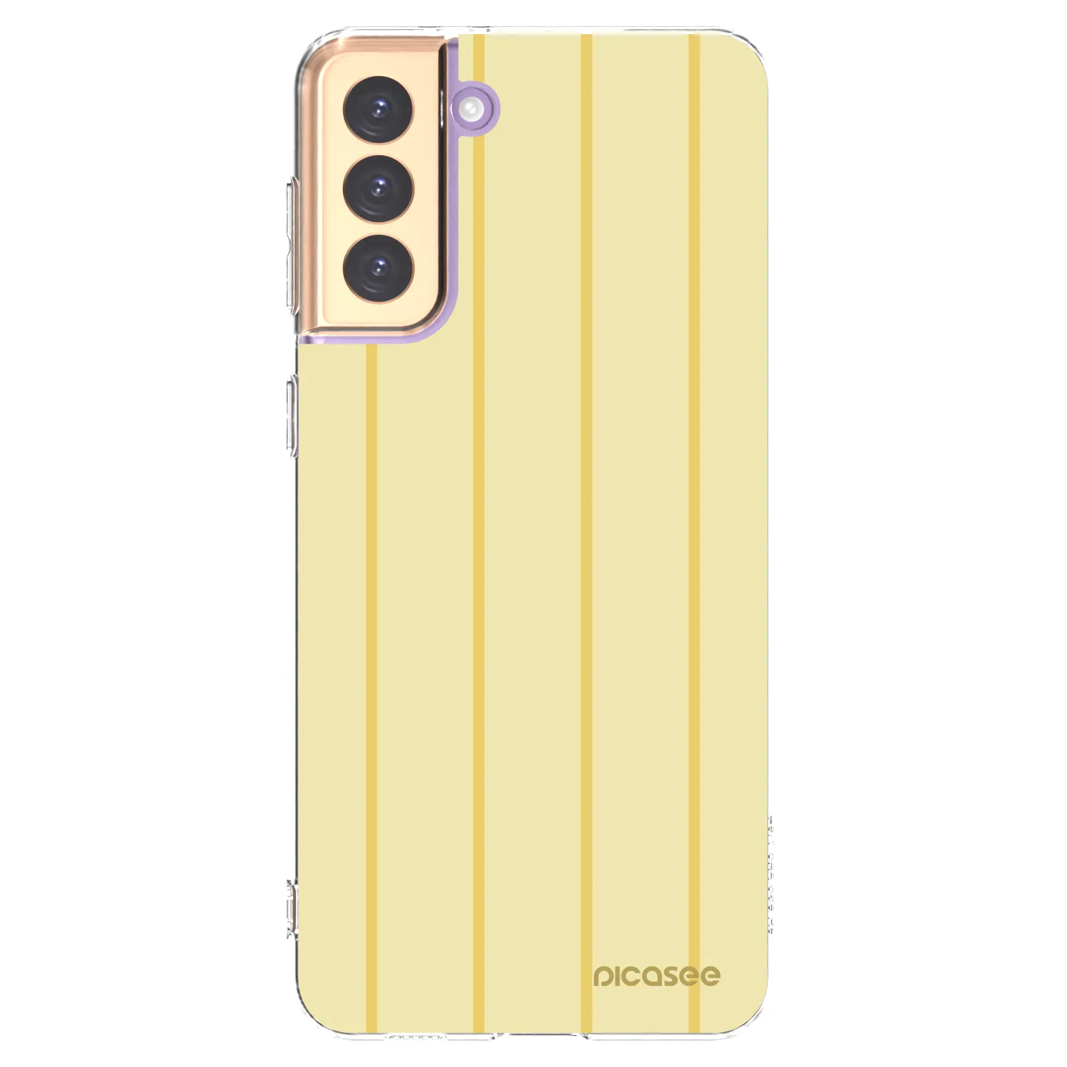 Picasee silikonový průhledný obal pro Samsung Galaxy S21+ 5G G996F - Liquid sunshine