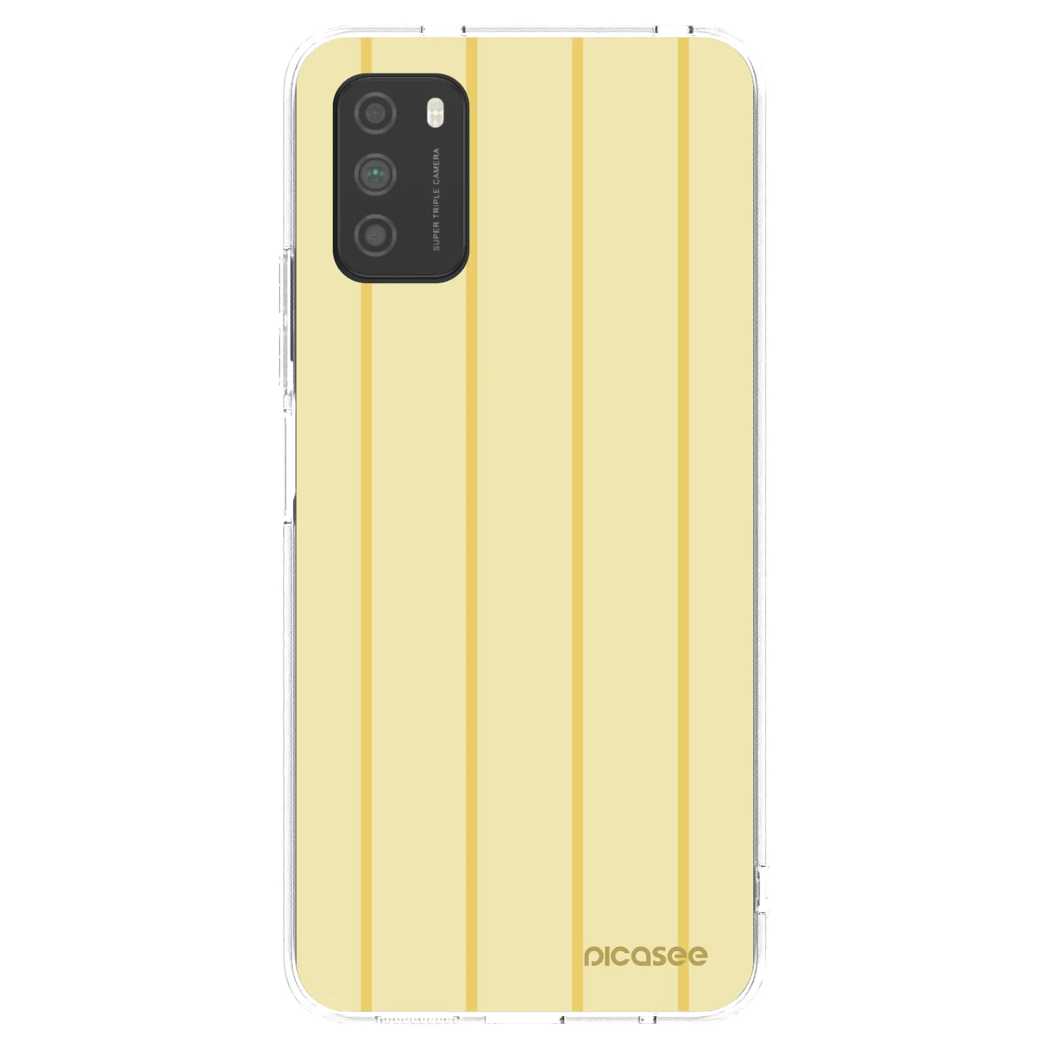 Picasee silikonový průhledný obal pro Xiaomi Poco M3 - Liquid sunshine