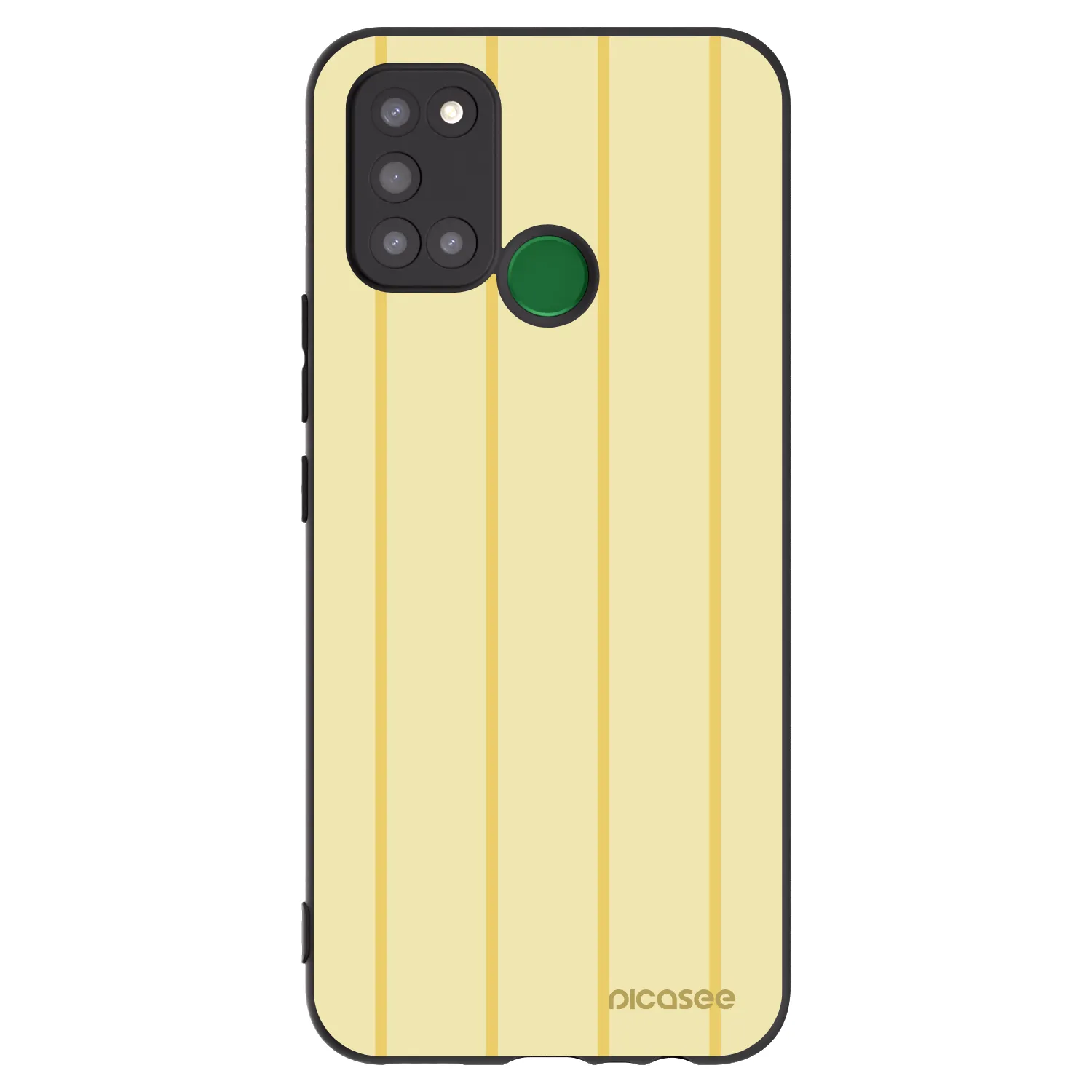 Picasee silikonový černý obal pro Realme 7i - Liquid sunshine