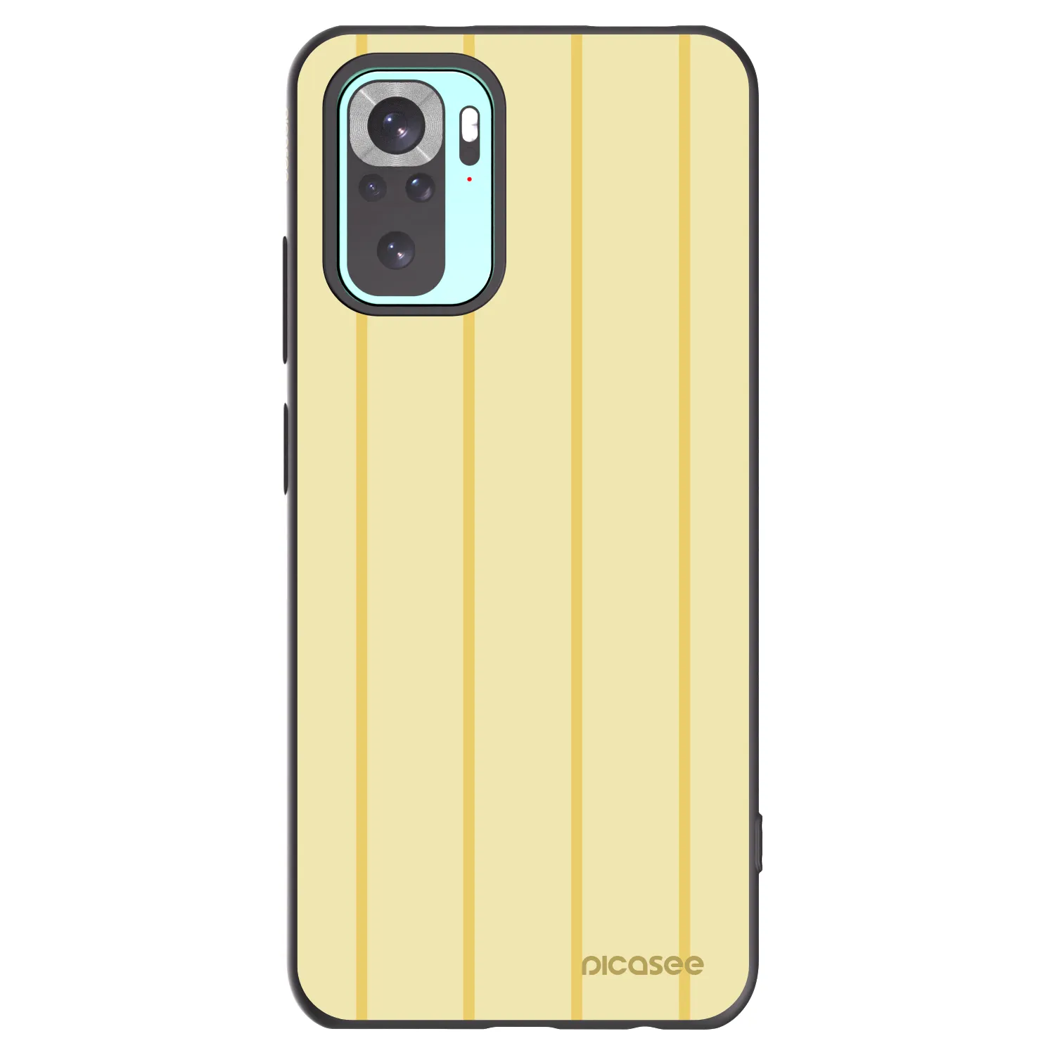 Picasee silikonový černý obal pro Xiaomi Redmi Note 10 Pro - Liquid sunshine