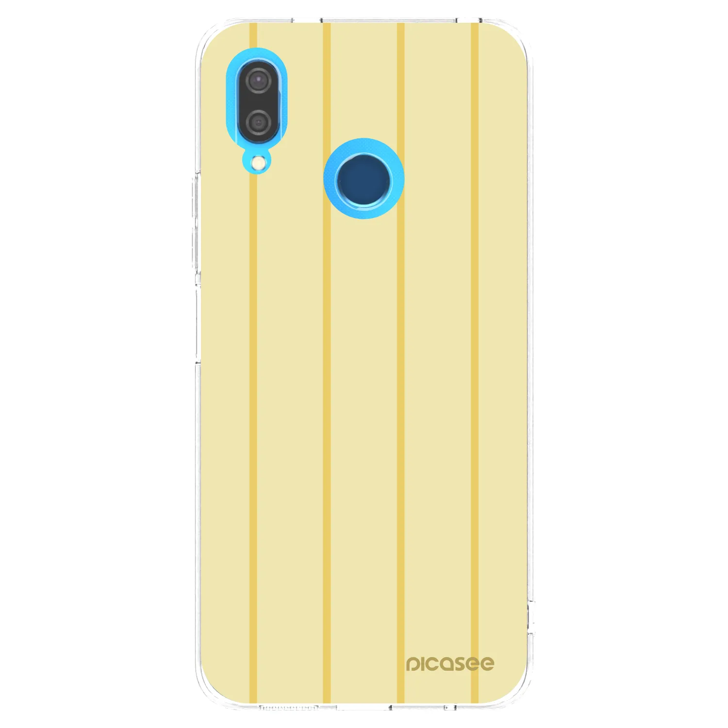 Picasee silikonový průhledný obal pro Huawei P20 Lite - Liquid sunshine