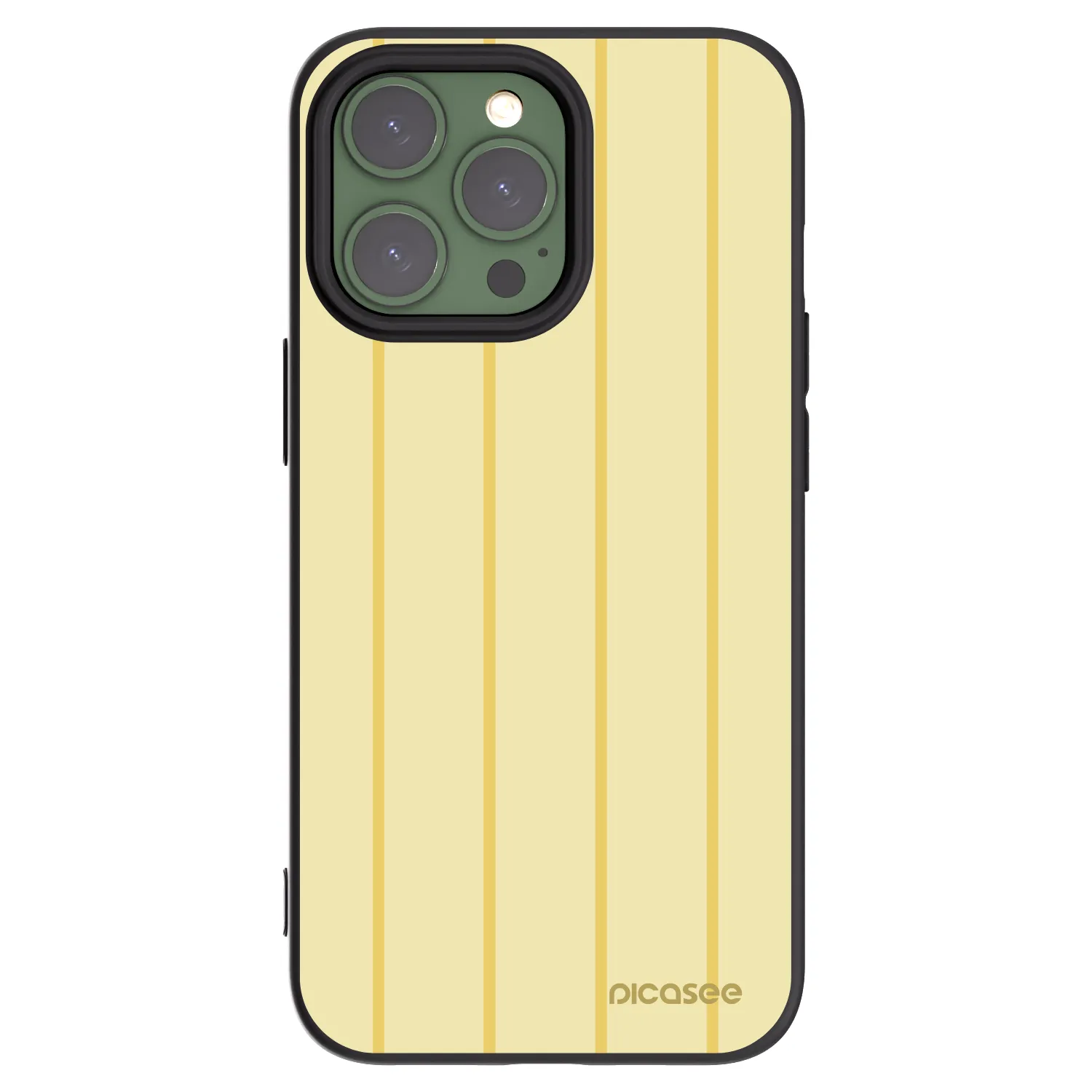 Picasee silikonový černý obal pro Apple iPhone 13 Pro - Liquid sunshine