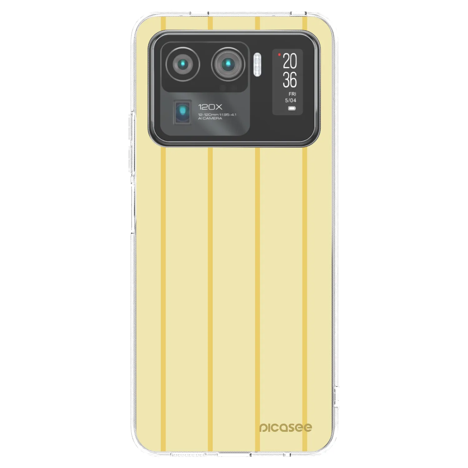 Picasee silikonový průhledný obal pro Xiaomi Mi 11 Ultra - Liquid sunshine