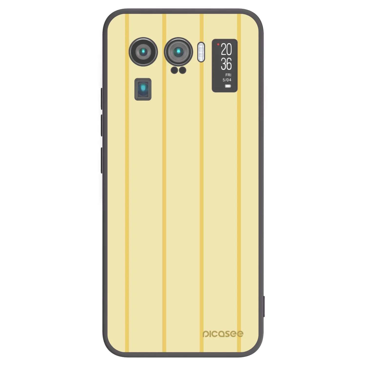 Picasee silikonový černý obal pro Xiaomi Mi 11 Ultra - Liquid sunshine