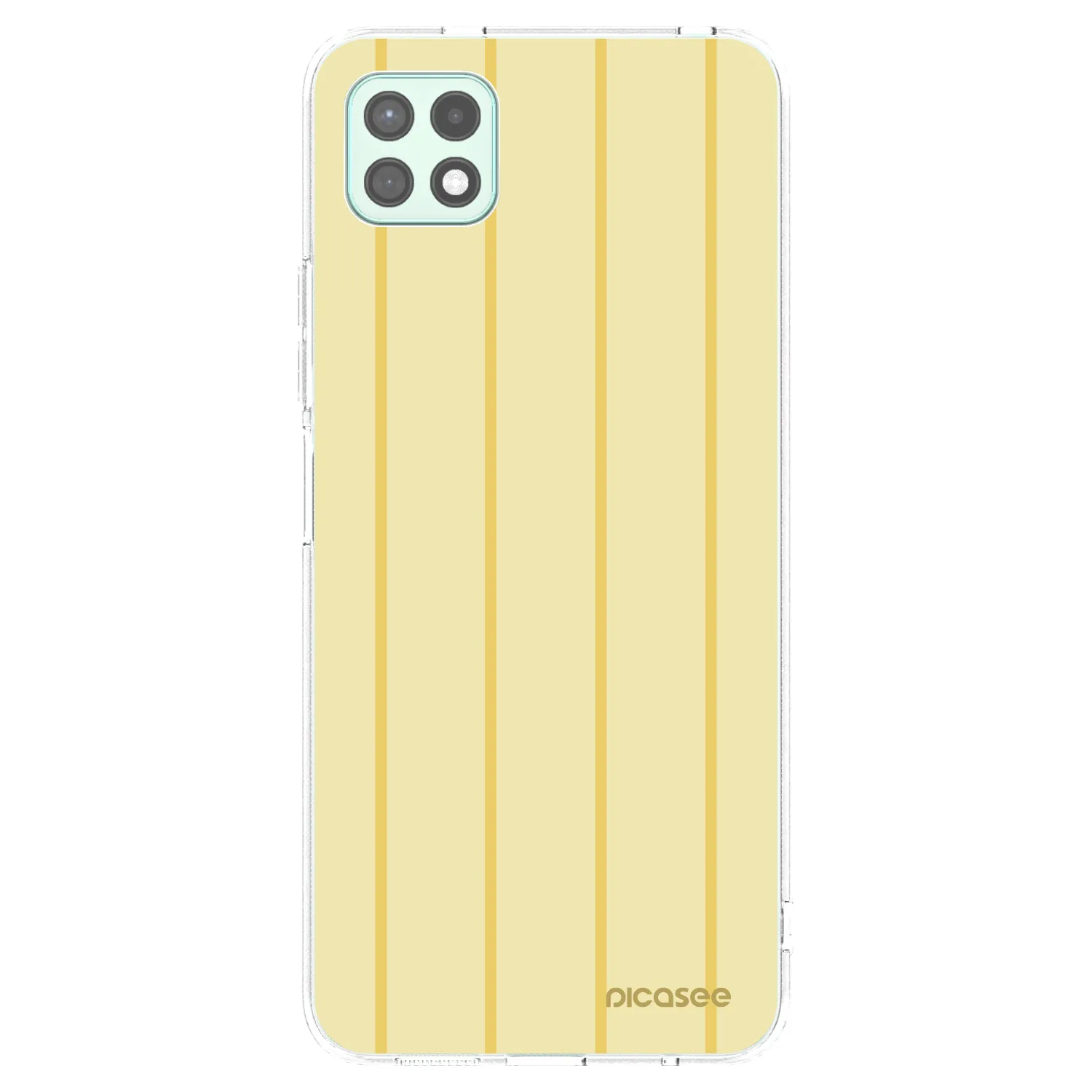 Picasee silikonový průhledný obal pro Samsung Galaxy A22 A226B 5G - Liquid sunshine