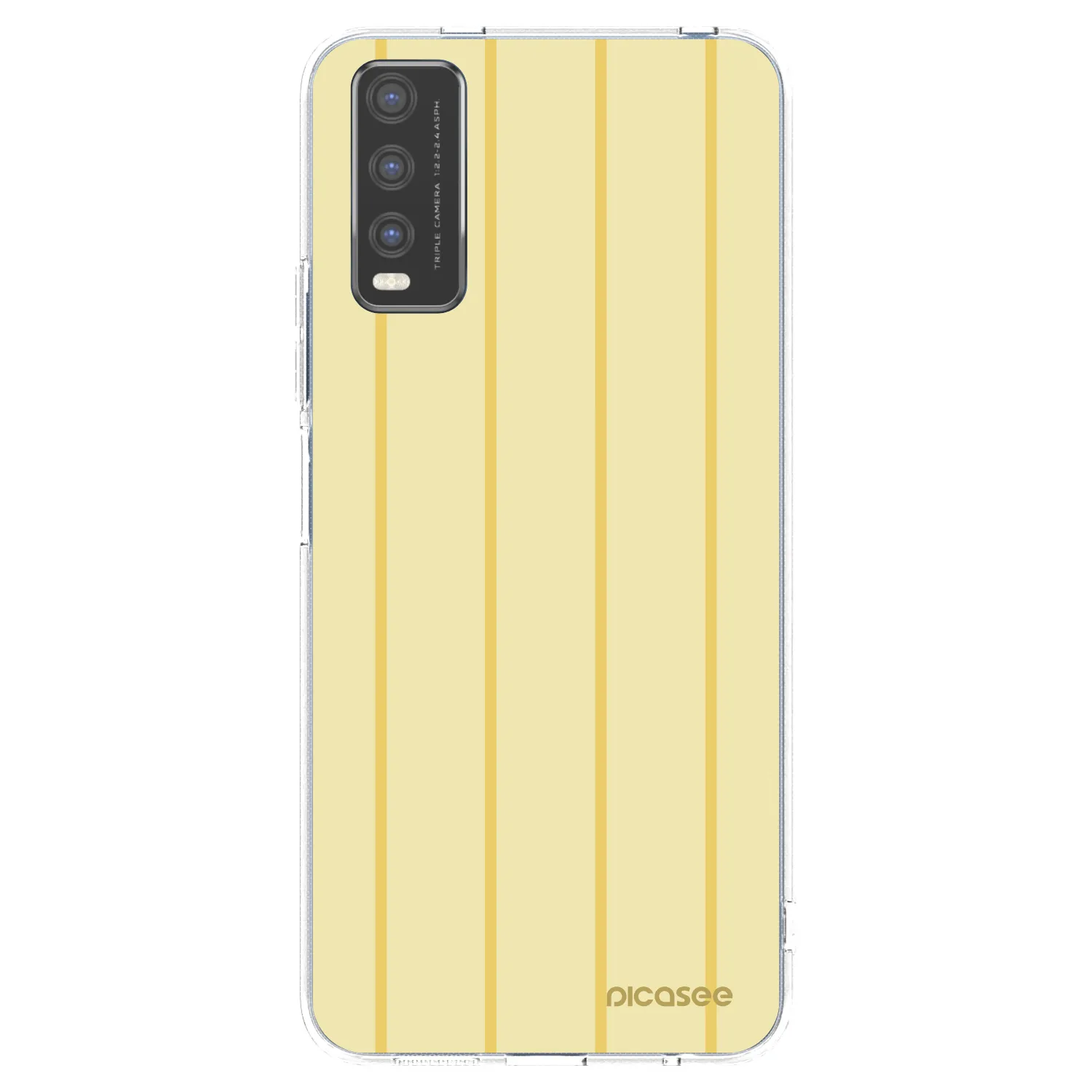 Picasee silikonový průhledný obal pro Vivo Y20s - Liquid sunshine