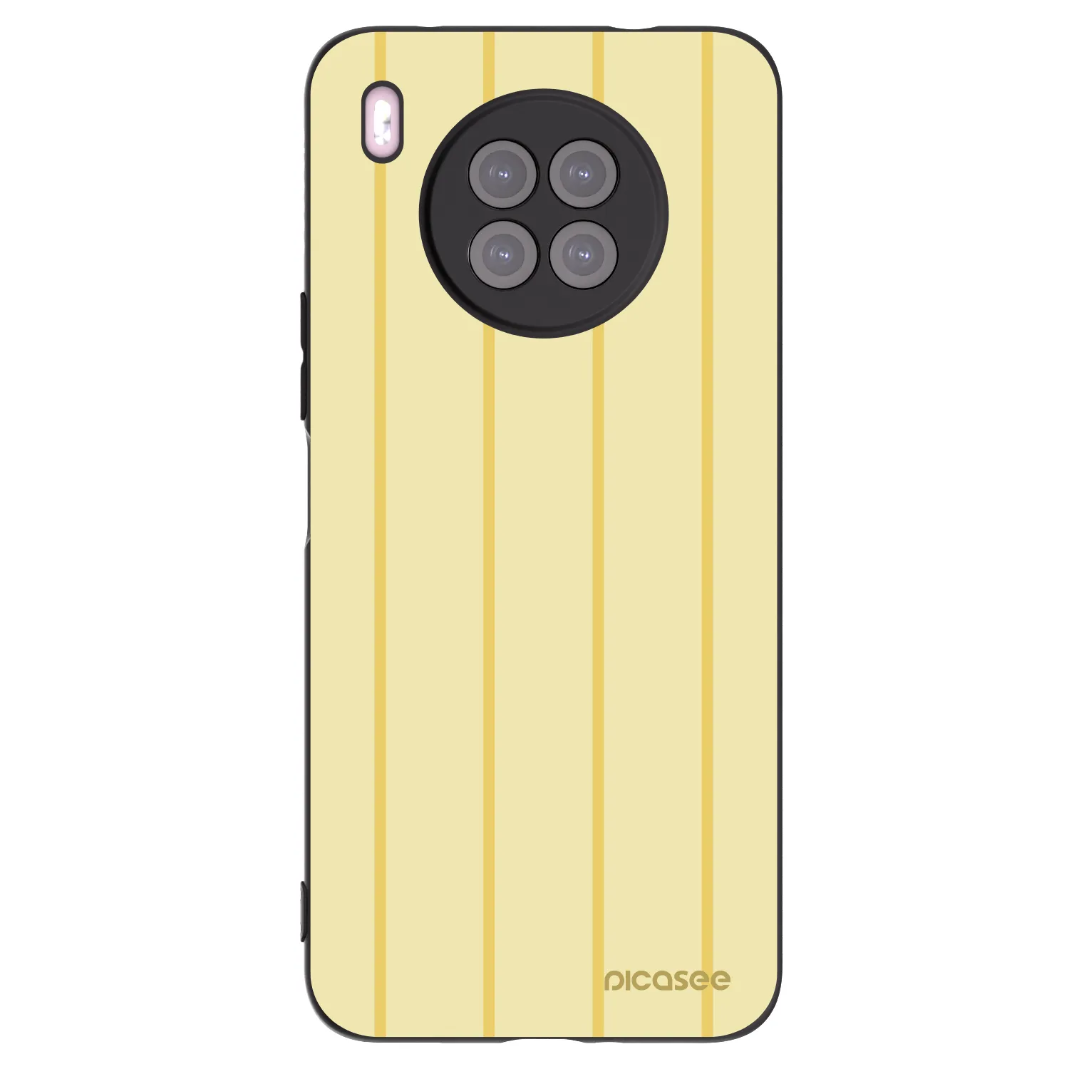 Picasee silikonový černý obal pro Huawei Nova 8i - Liquid sunshine
