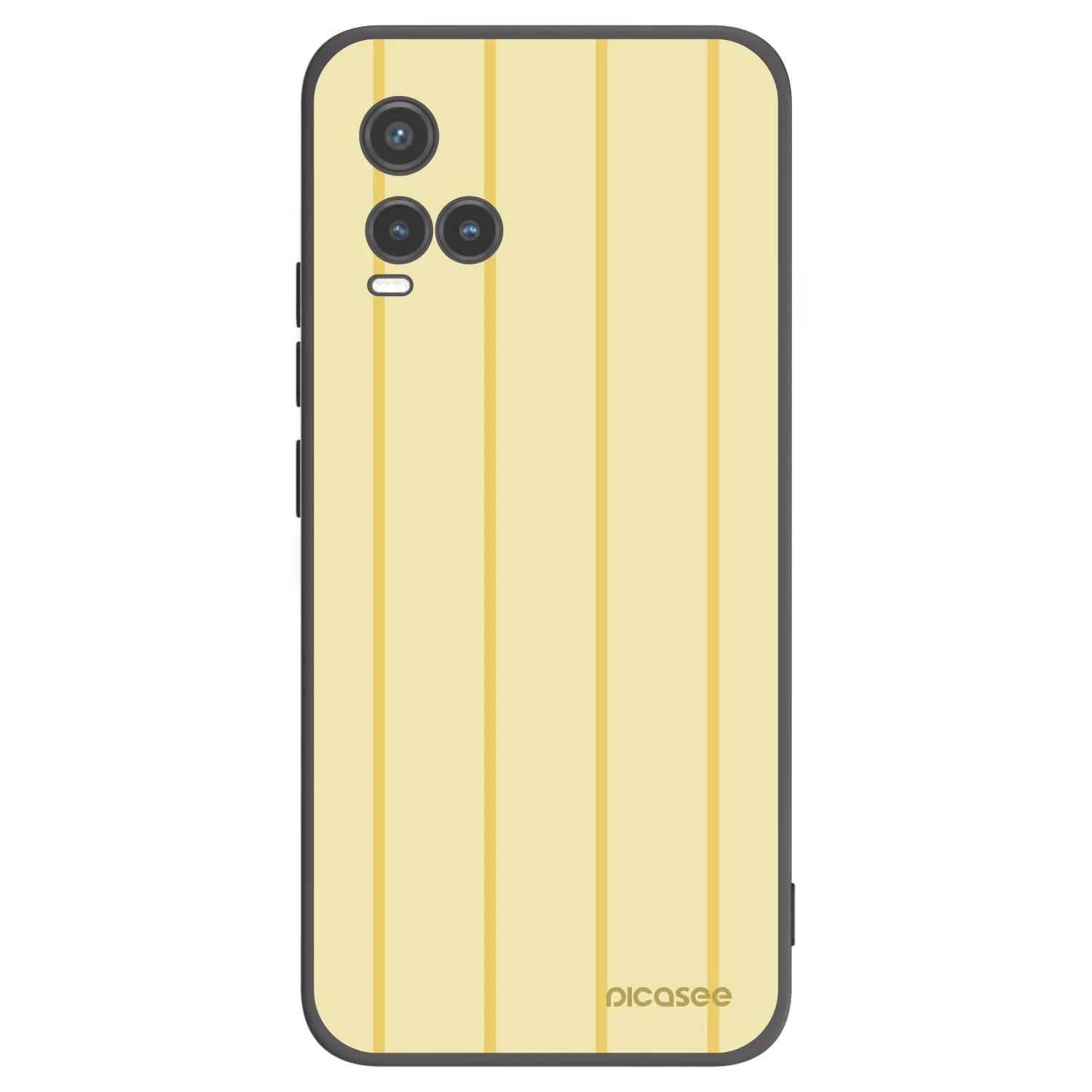 Picasee silikonový černý obal pro Vivo Y33s - Liquid sunshine