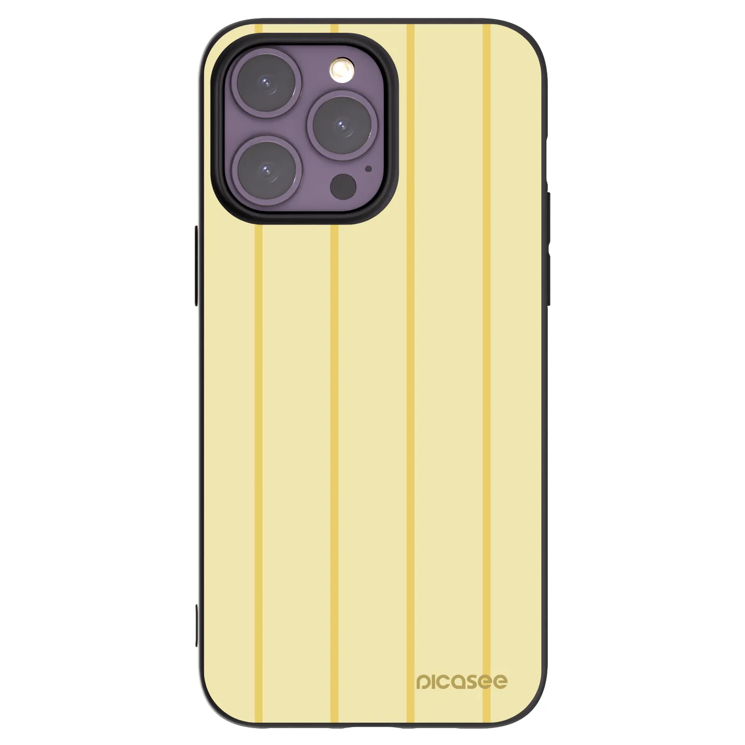 Picasee silikonový černý obal pro Apple iPhone 14 Pro Max - Liquid sunshine