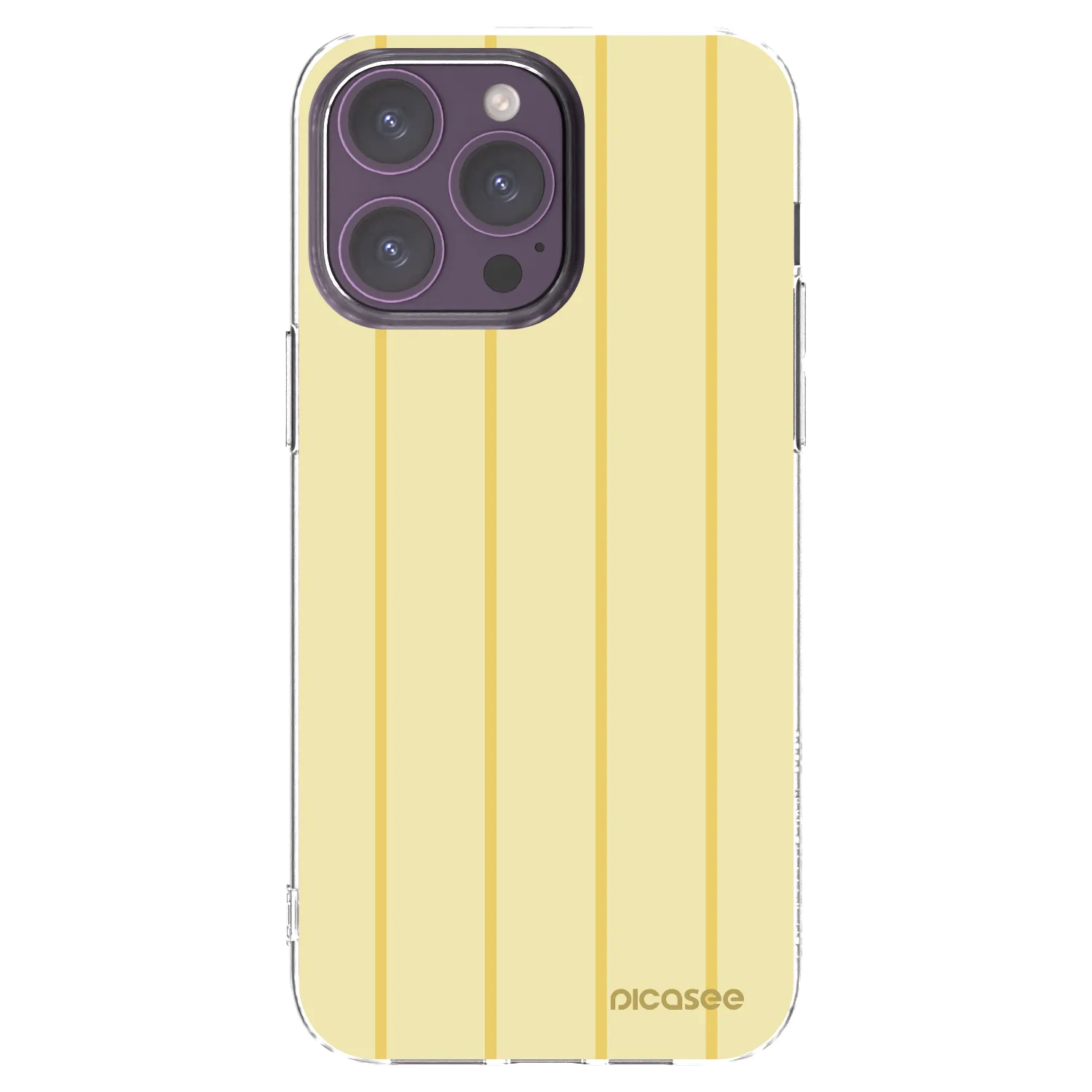 Picasee silikonový průhledný obal pro Apple iPhone 14 Pro Max - Liquid sunshine
