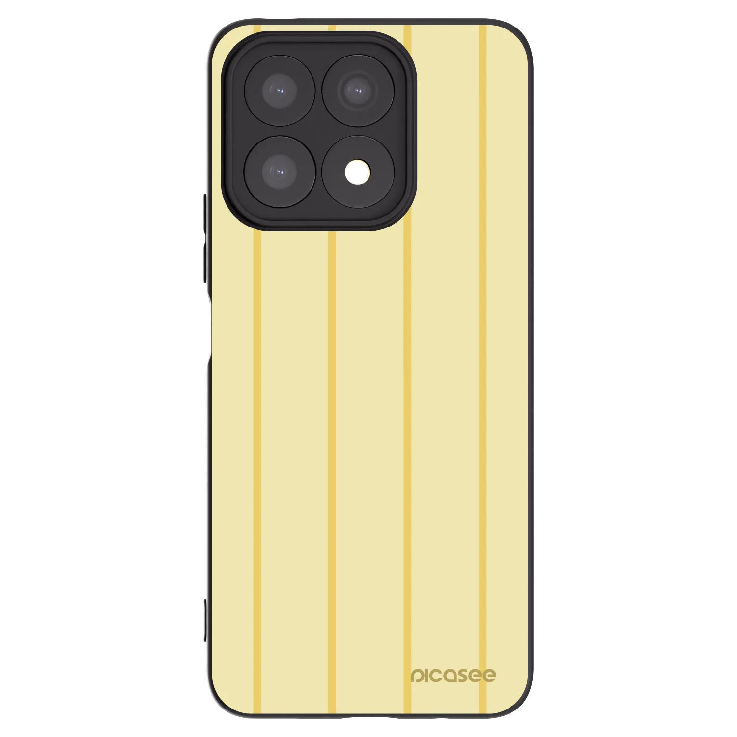 Picasee silikonový černý obal pro Honor X8a - Liquid sunshine