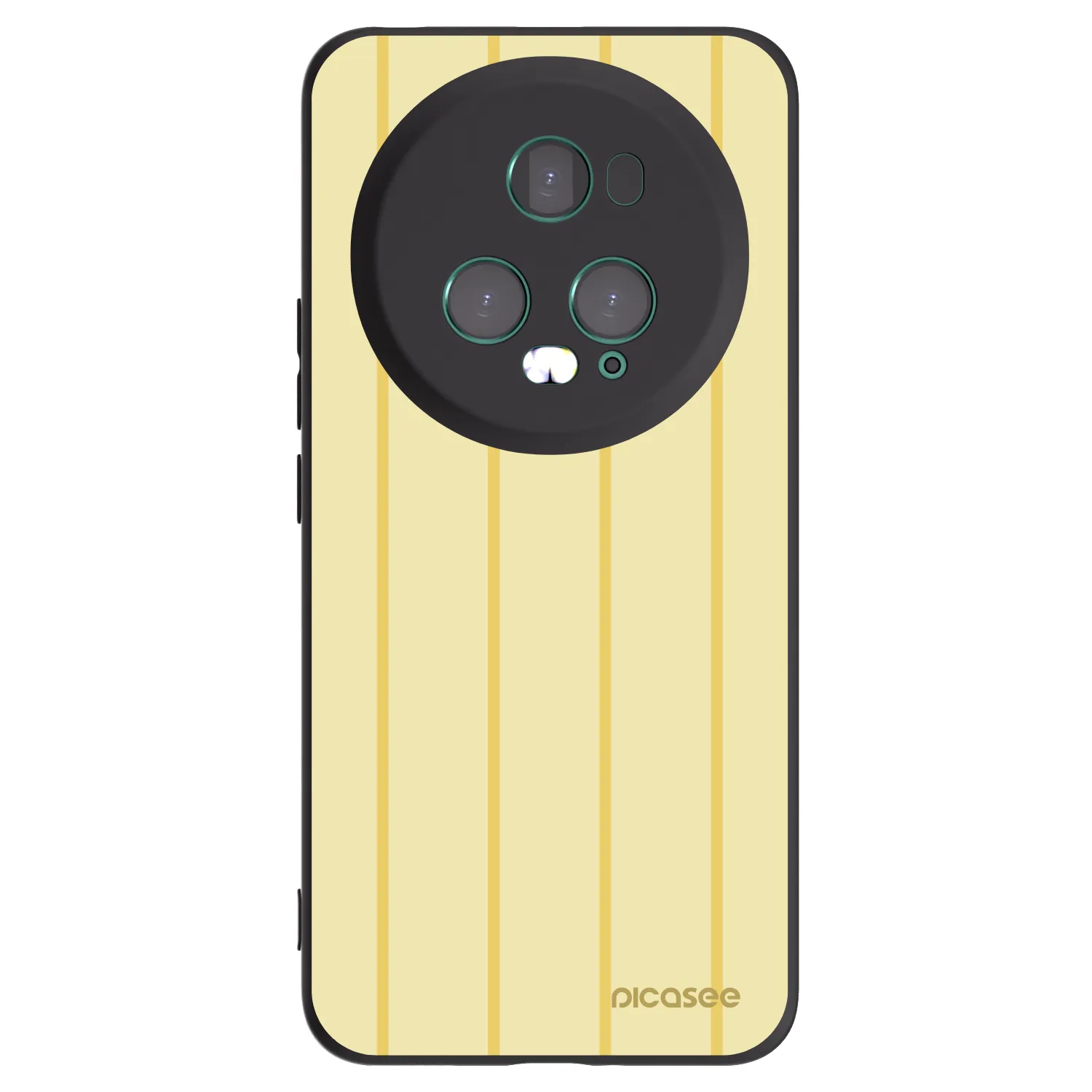 Picasee silikonový černý obal pro Honor Magic5 Pro - Liquid sunshine