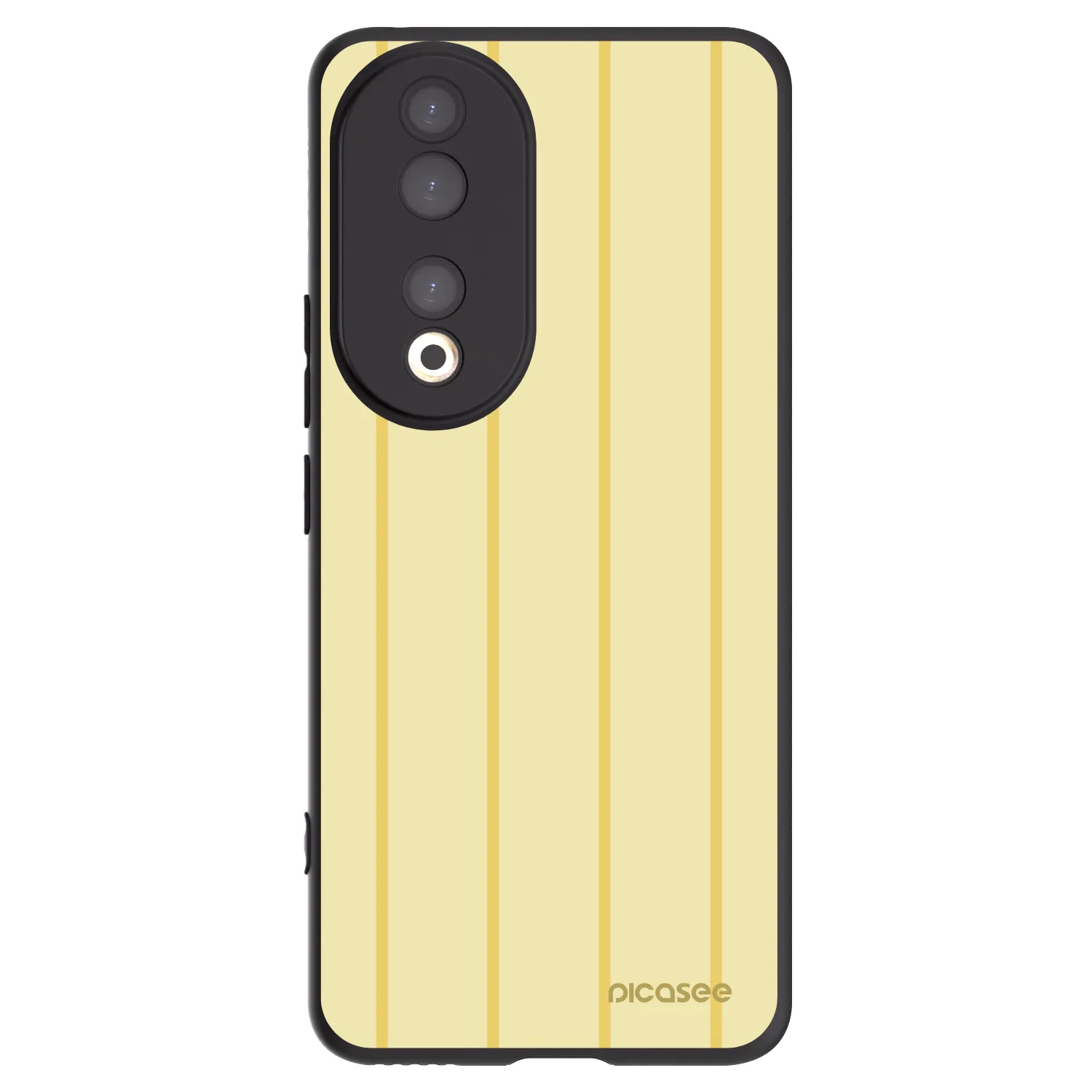 Picasee silikonový černý obal pro Honor 90 5G - Liquid sunshine