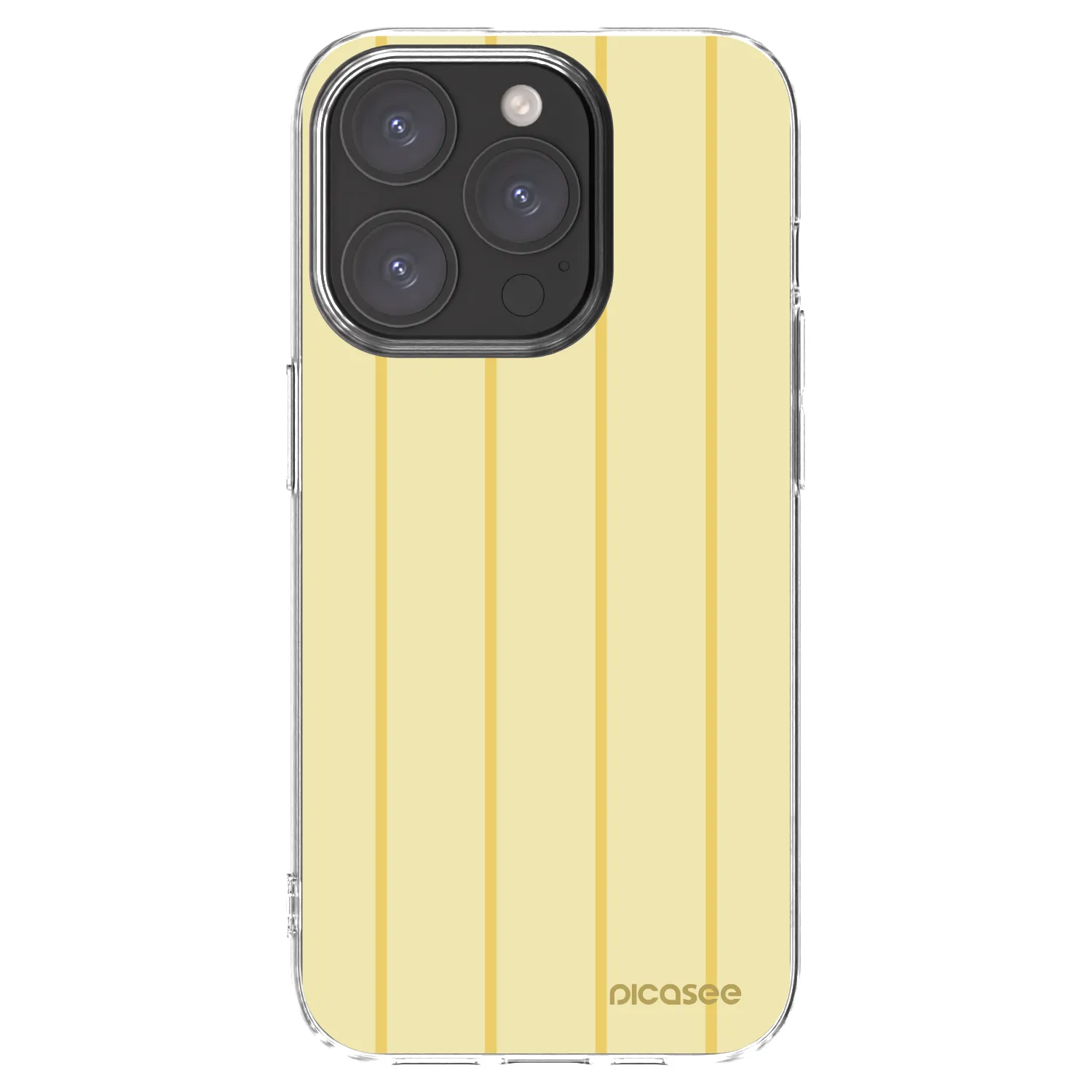 Picasee silikonový průhledný obal pro Apple iPhone 15 Pro - Liquid sunshine
