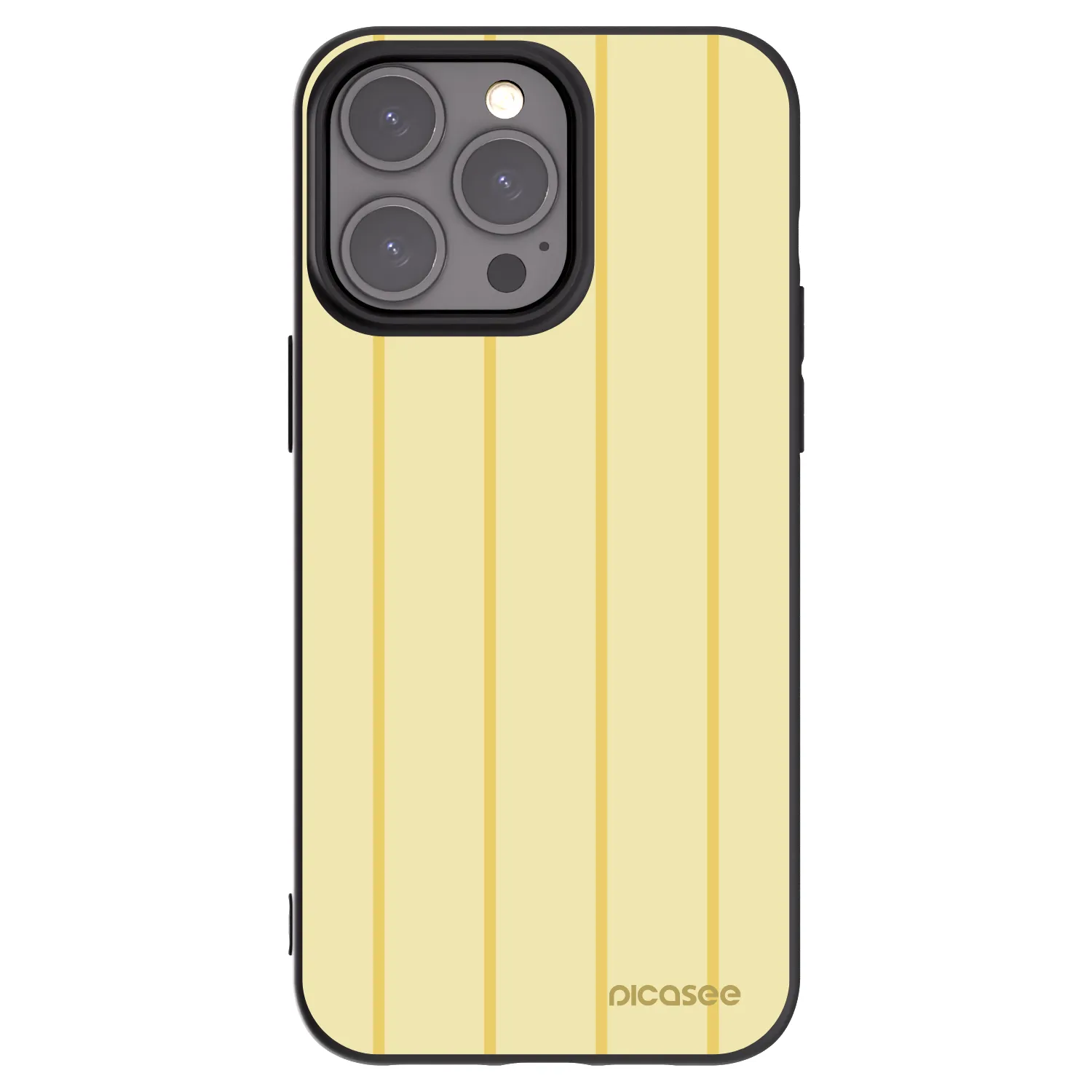 Picasee silikonový černý obal pro Apple iPhone 15 Pro Max - Liquid sunshine