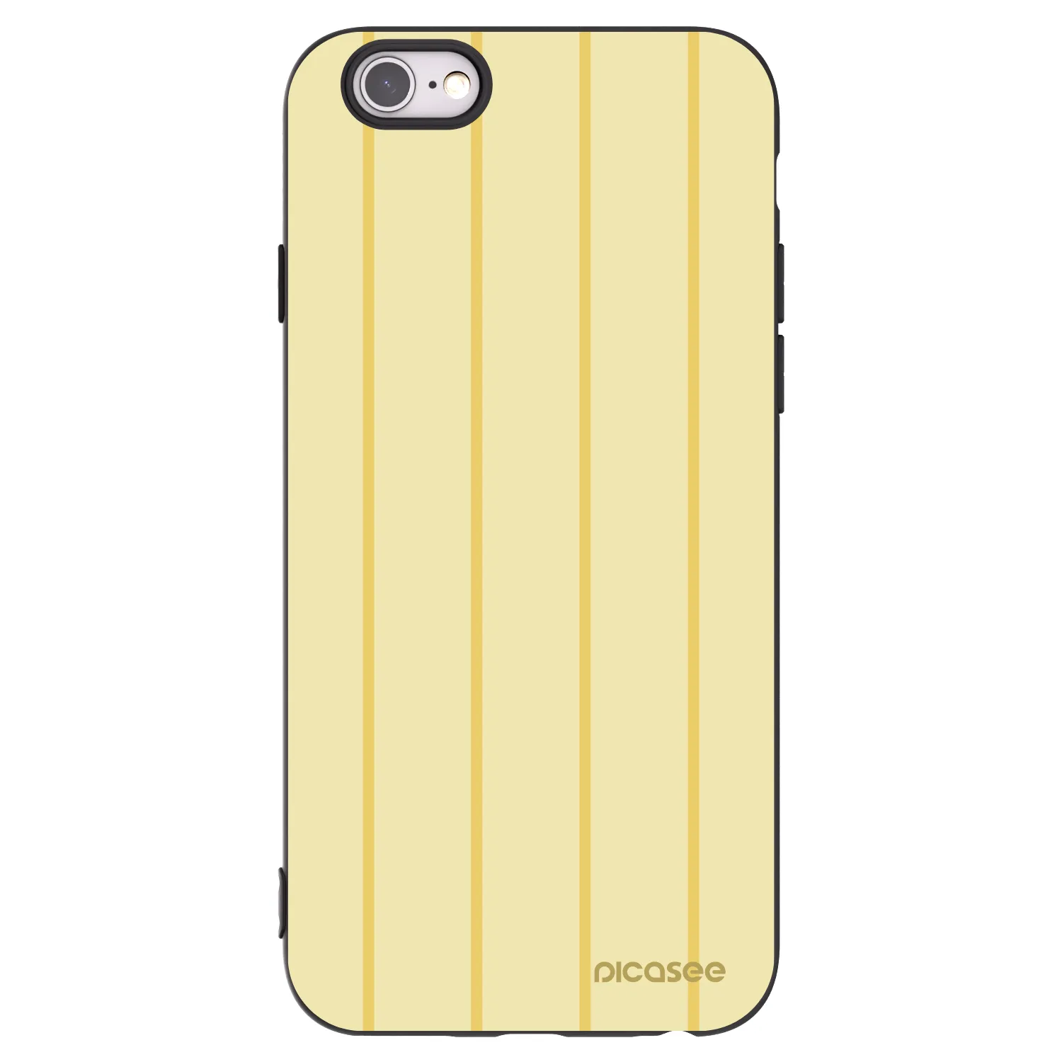 Picasee silikonový černý obal pro Apple iPhone 6/6S - Liquid sunshine
