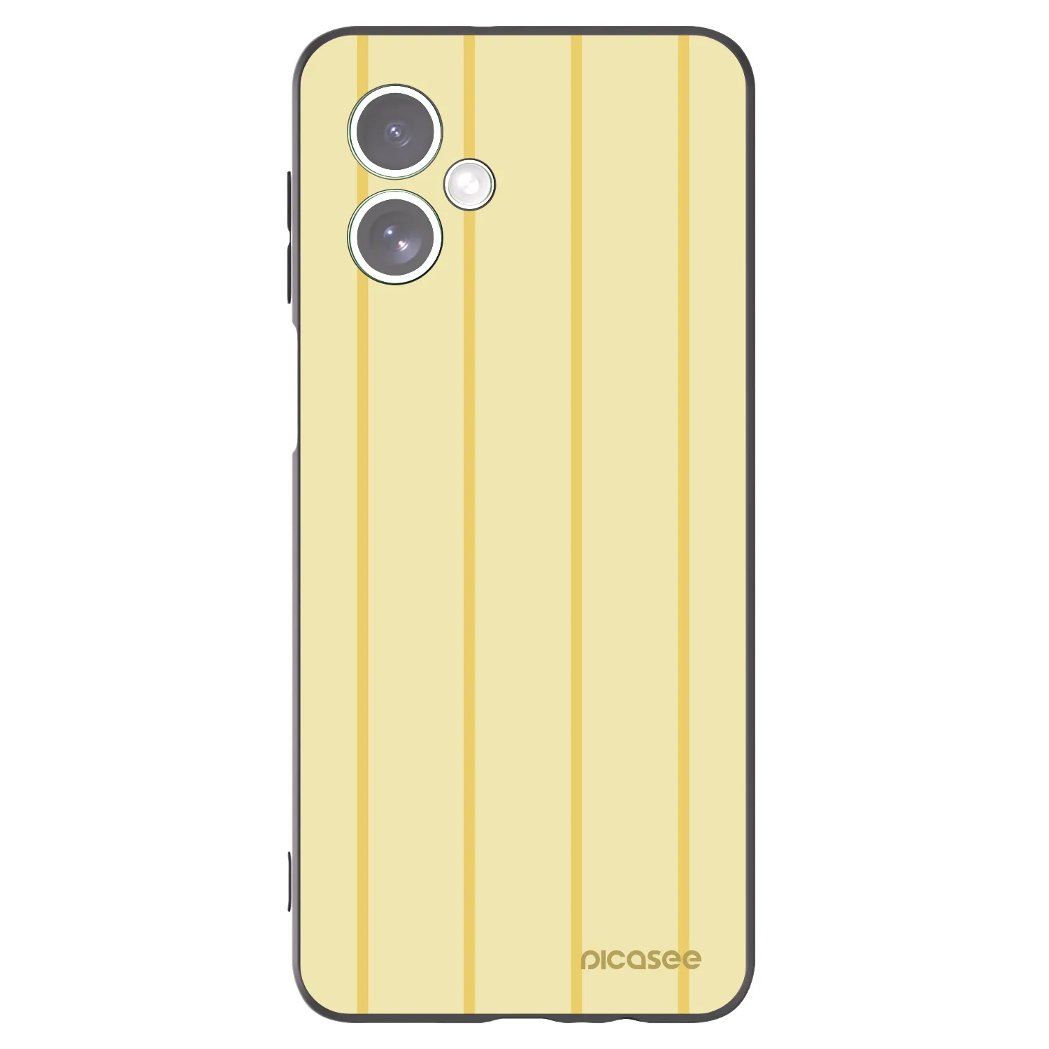 Picasee silikonový černý obal pro Motorola Moto G54 5G - Liquid sunshine