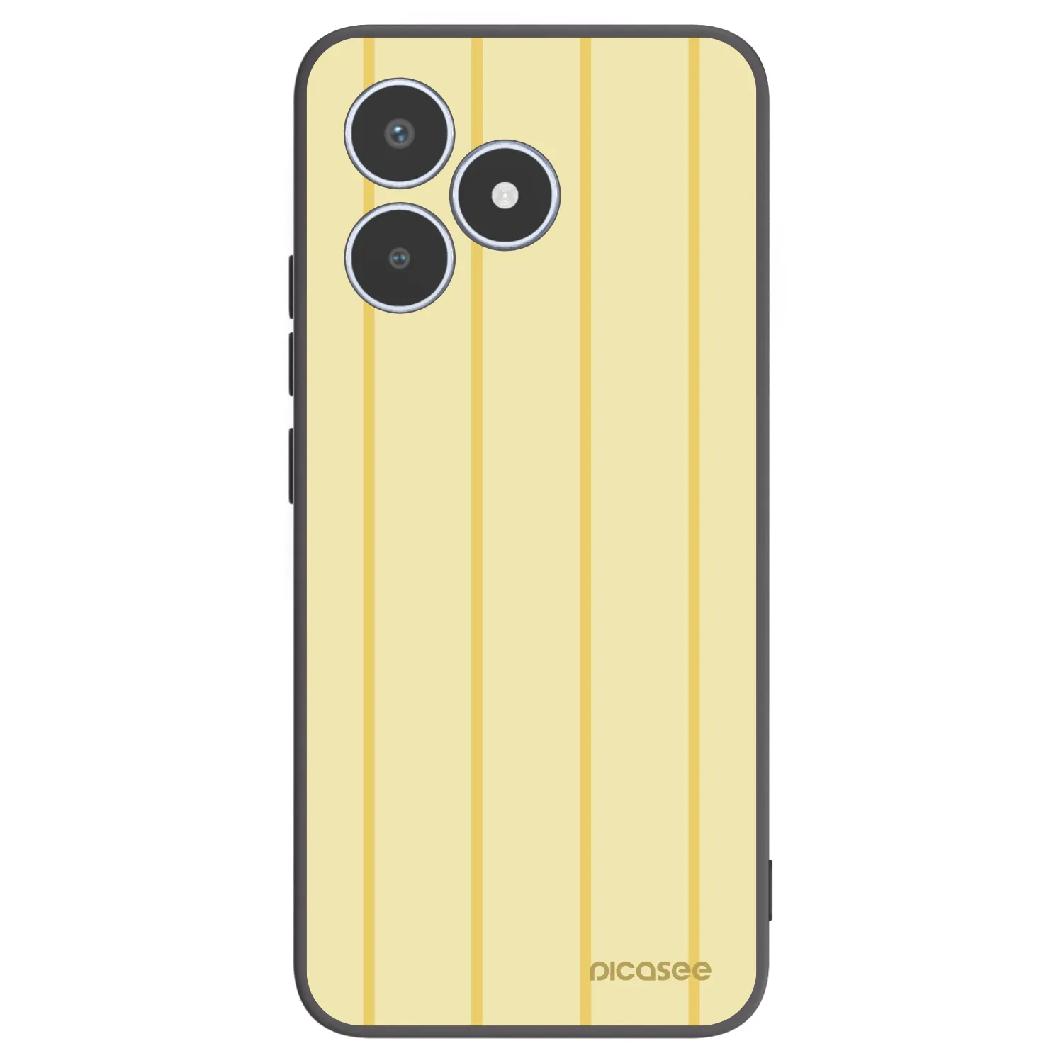 Picasee silikonový černý obal pro Realme C53 - Liquid sunshine