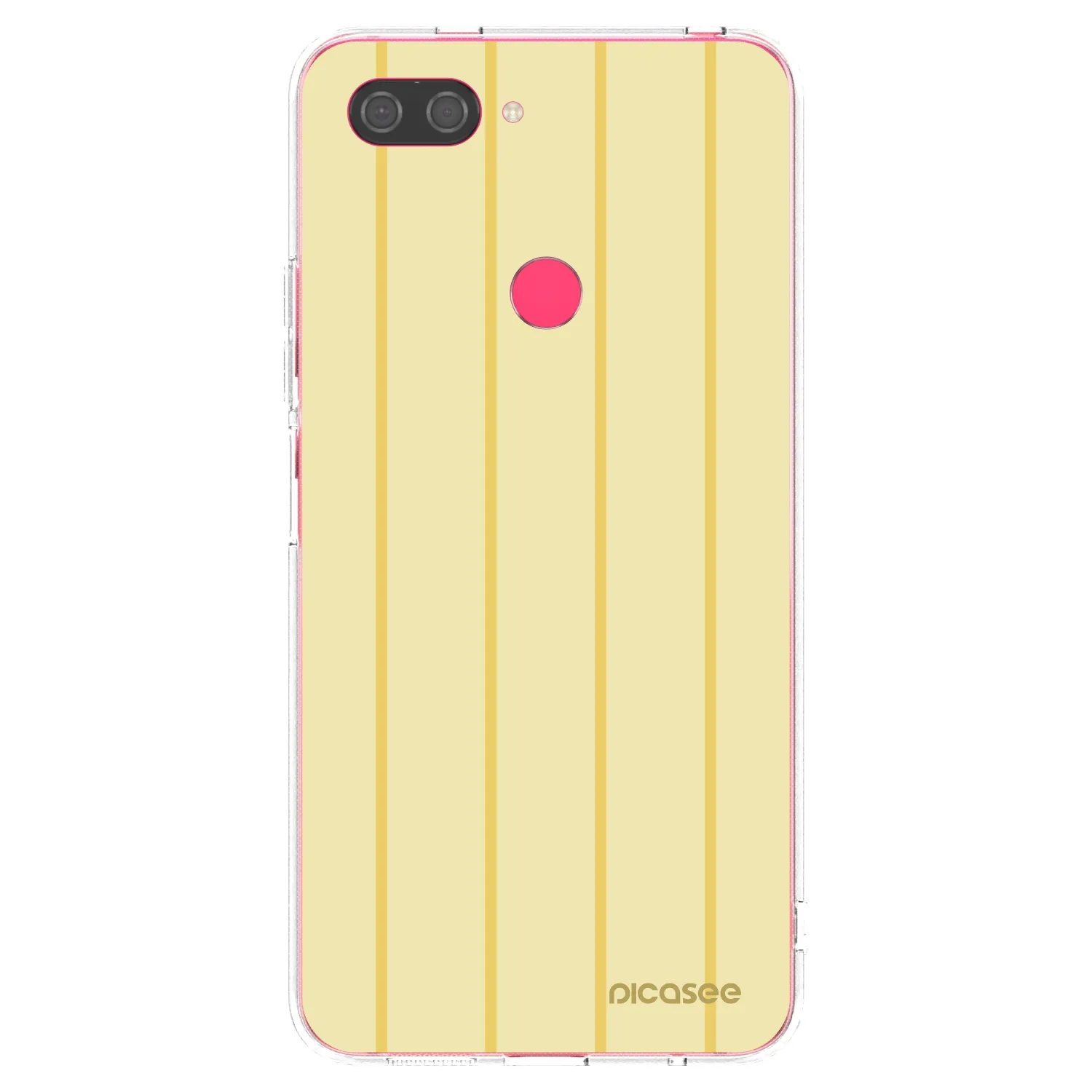 Picasee silikonový průhledný obal pro Xiaomi Mi 8 Lite - Liquid sunshine