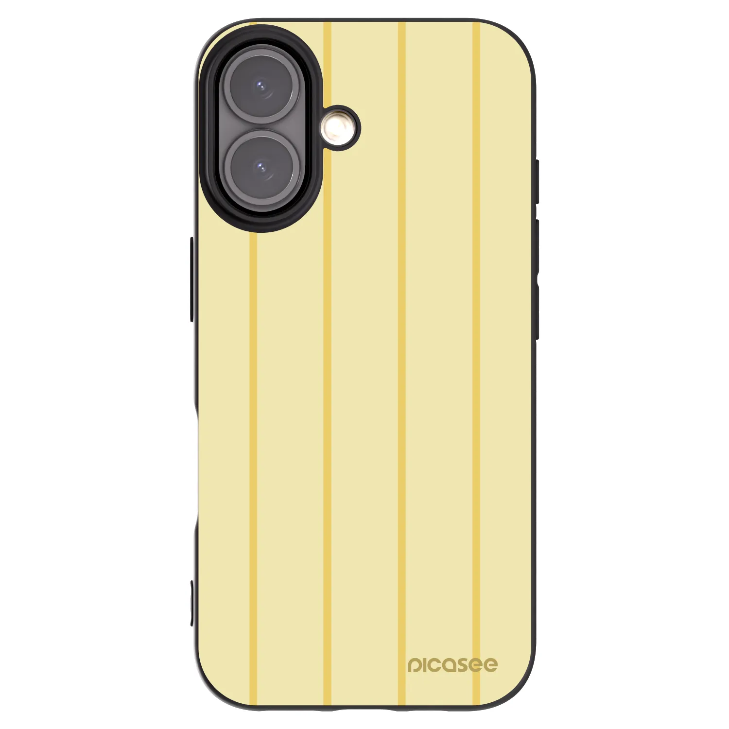 Picasee silikonový černý obal pro Apple iPhone 16 - Liquid sunshine