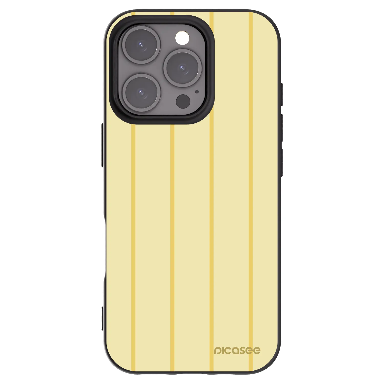 Picasee silikonový černý obal pro Apple iPhone 16 Pro - Liquid sunshine