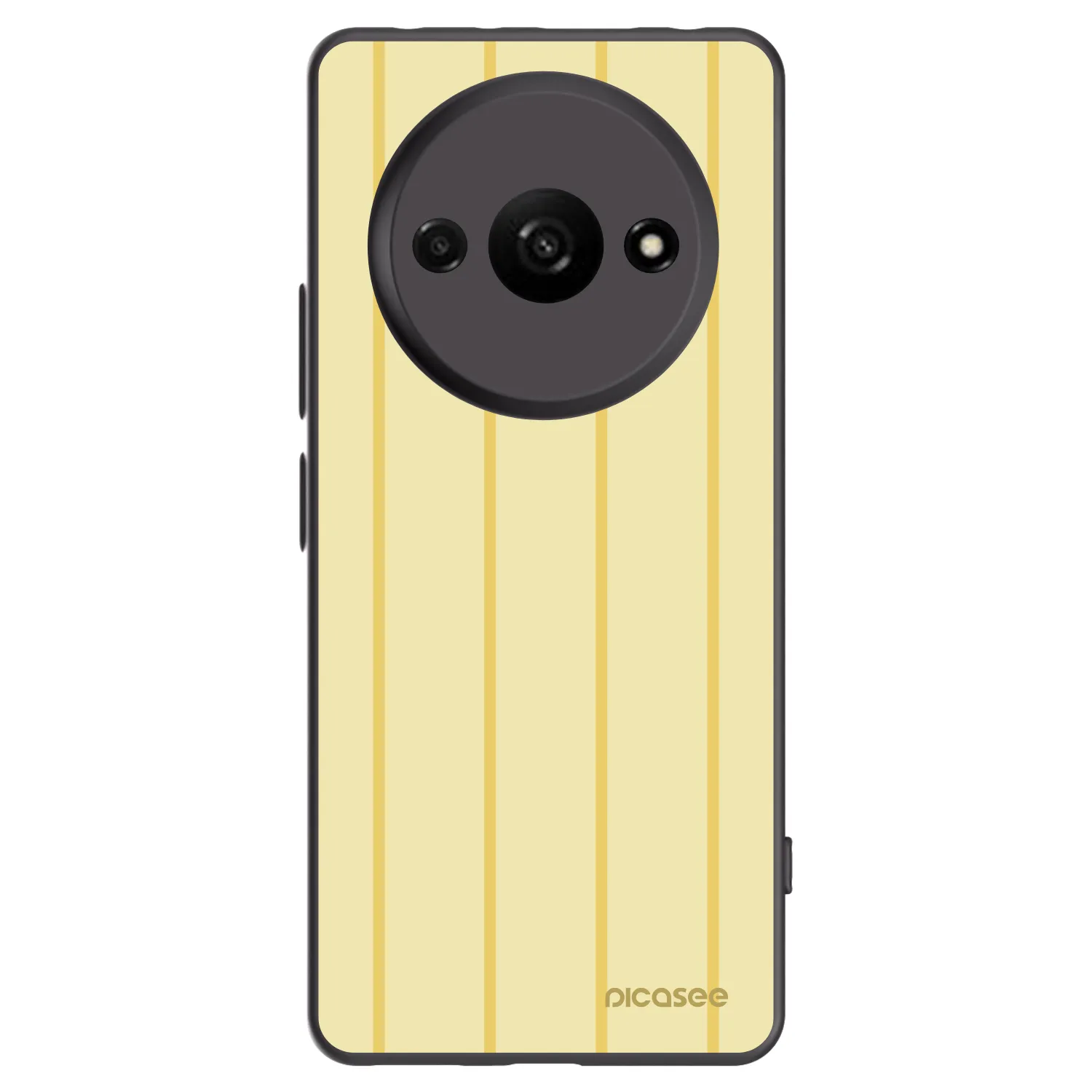 Picasee silikonový černý obal pro Xiaomi Redmi A3 - Liquid sunshine