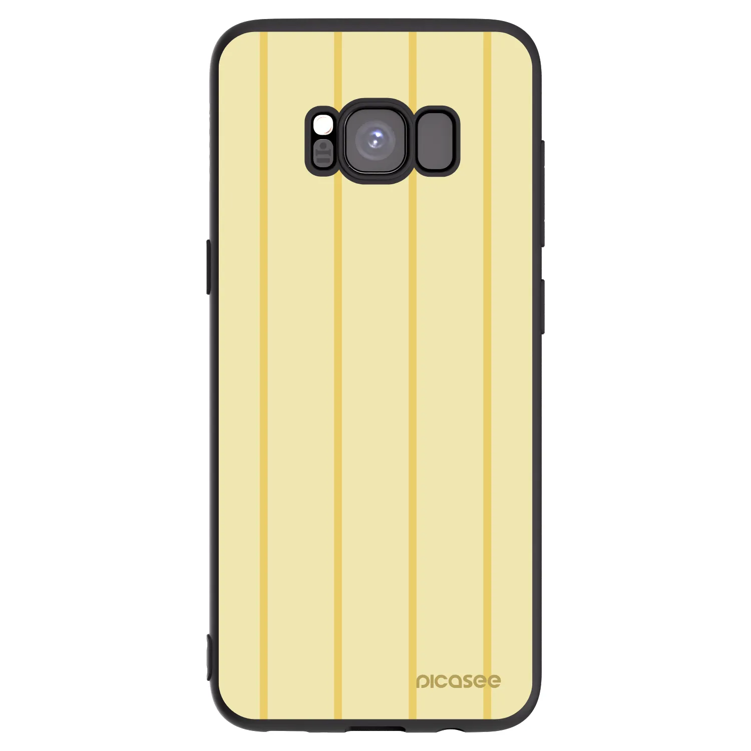 Picasee silikonový černý obal pro Samsung Galaxy S8 G950F - Liquid sunshine