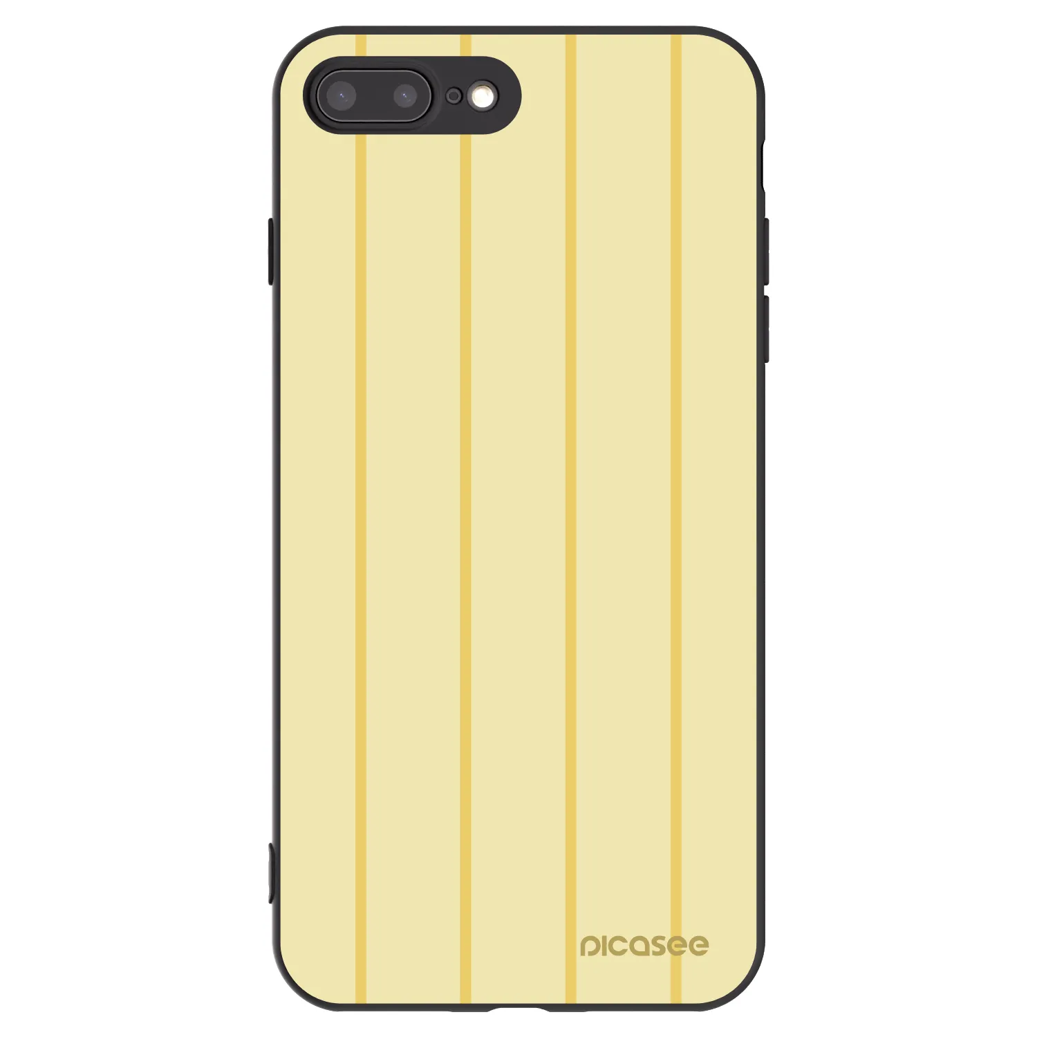 Picasee silikonový černý obal pro Apple iPhone 8 Plus - Liquid sunshine