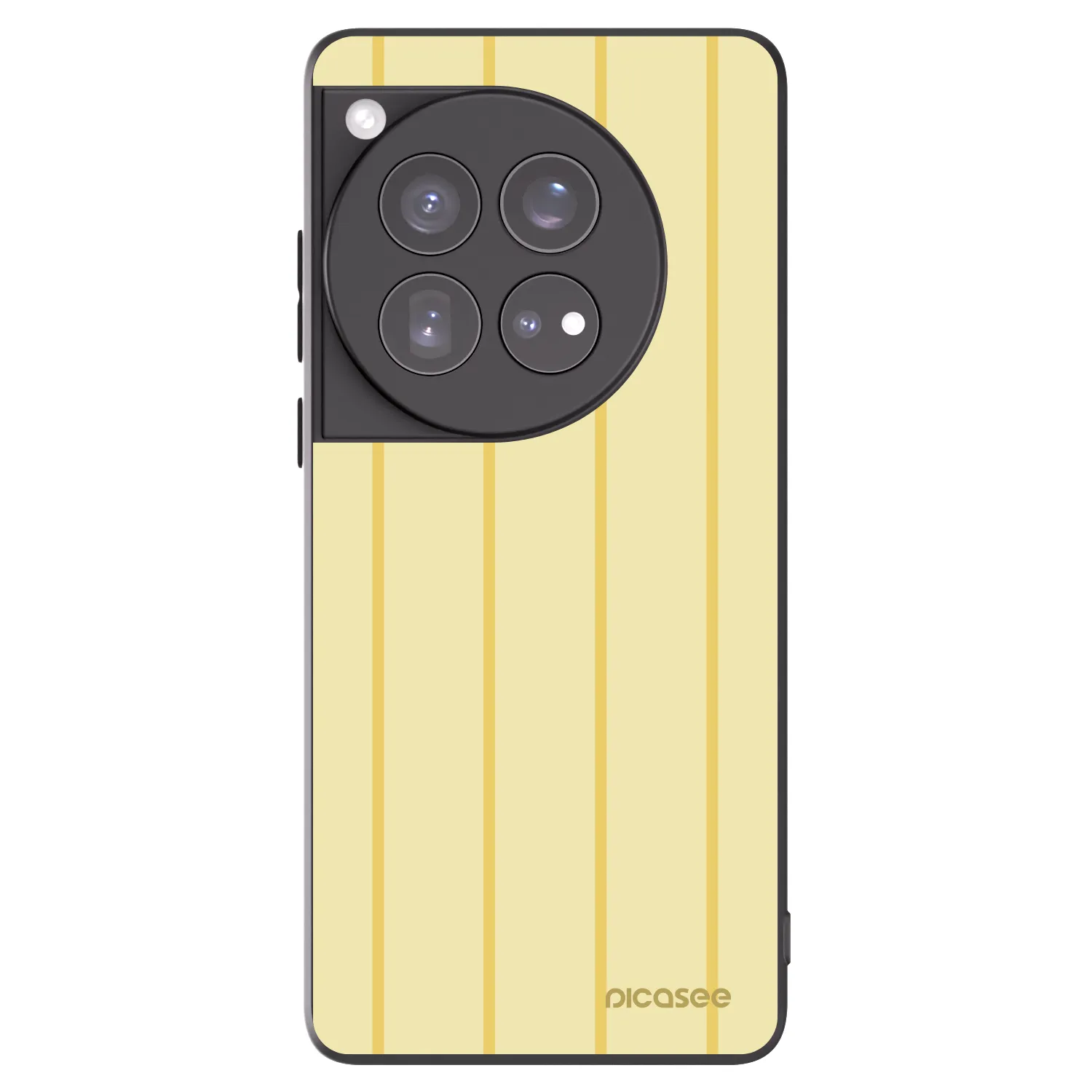 Picasee silikonový černý obal pro OnePlus 12 5G - Liquid sunshine