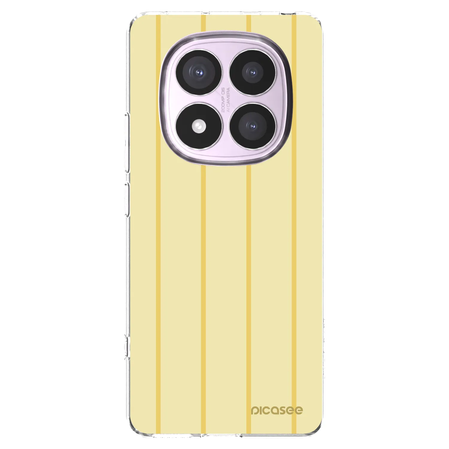Picasee silikonový průhledný obal pro Xiaomi Redmi Note 14 Pro 5G - Liquid sunshine