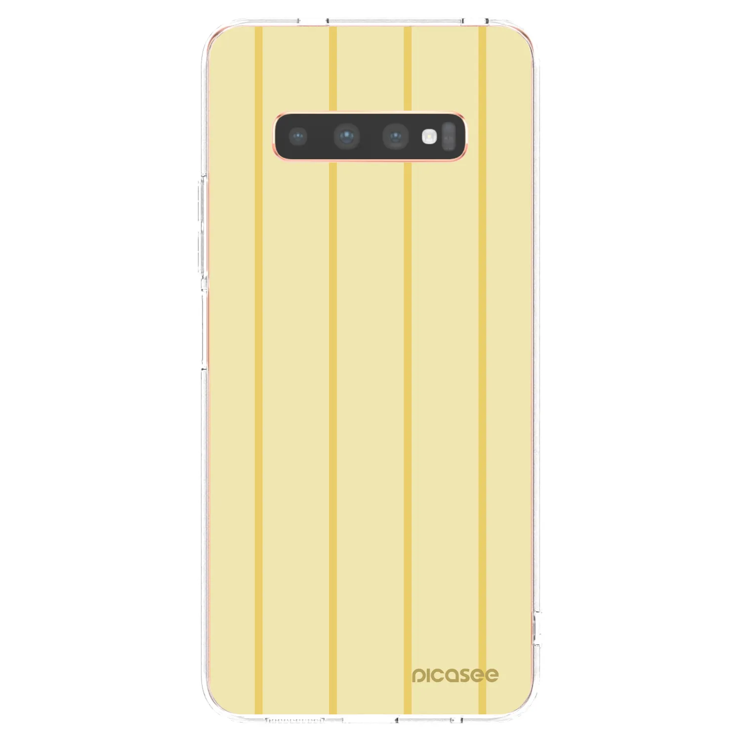 Picasee silikonový průhledný obal pro Samsung Galaxy S10 Plus G975 - Liquid sunshine