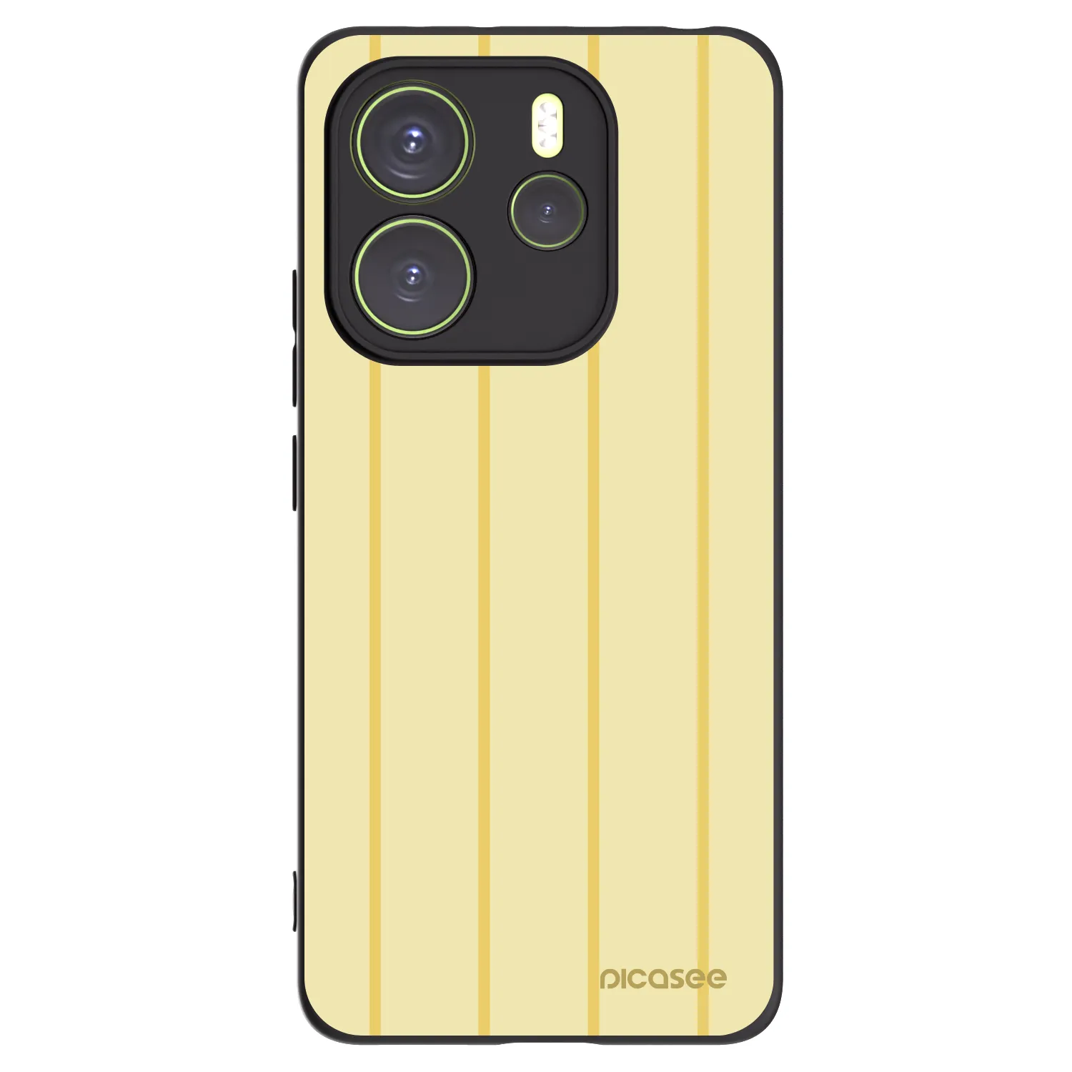 Picasee silikonový černý obal pro Xiaomi Redmi Note 14 4G - Liquid sunshine