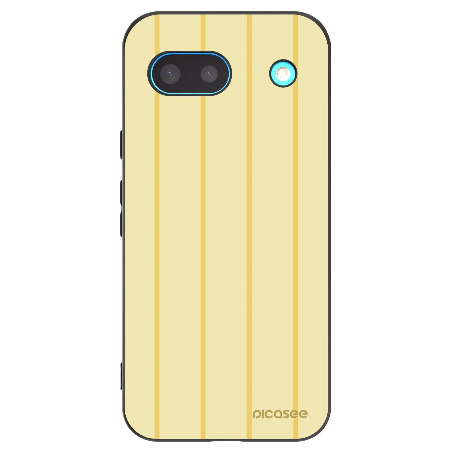 Picasee silikonový černý obal pro Google Pixel 8a - Liquid sunshine