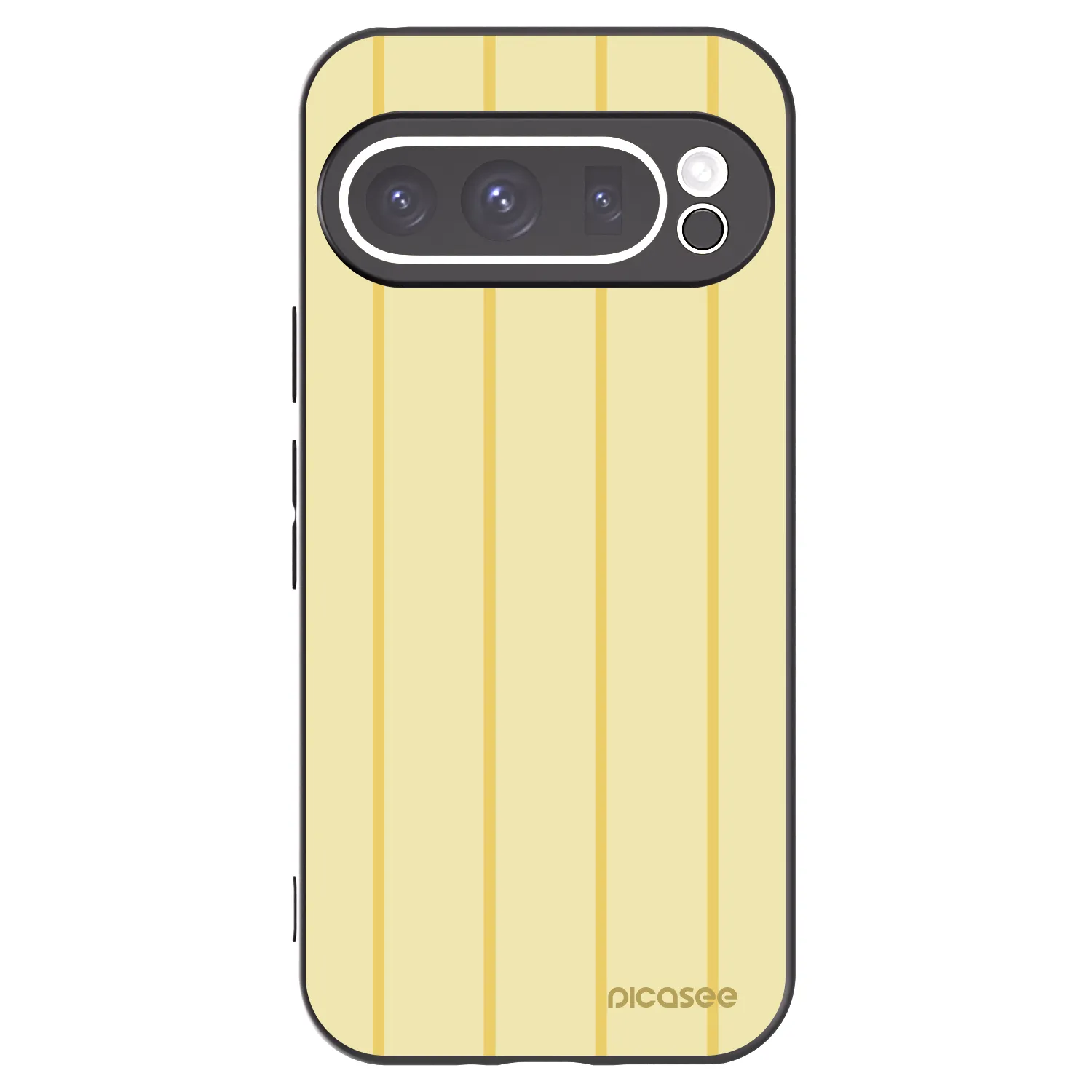 Picasee silikonový černý obal pro Google Pixel 9 Pro - Liquid sunshine