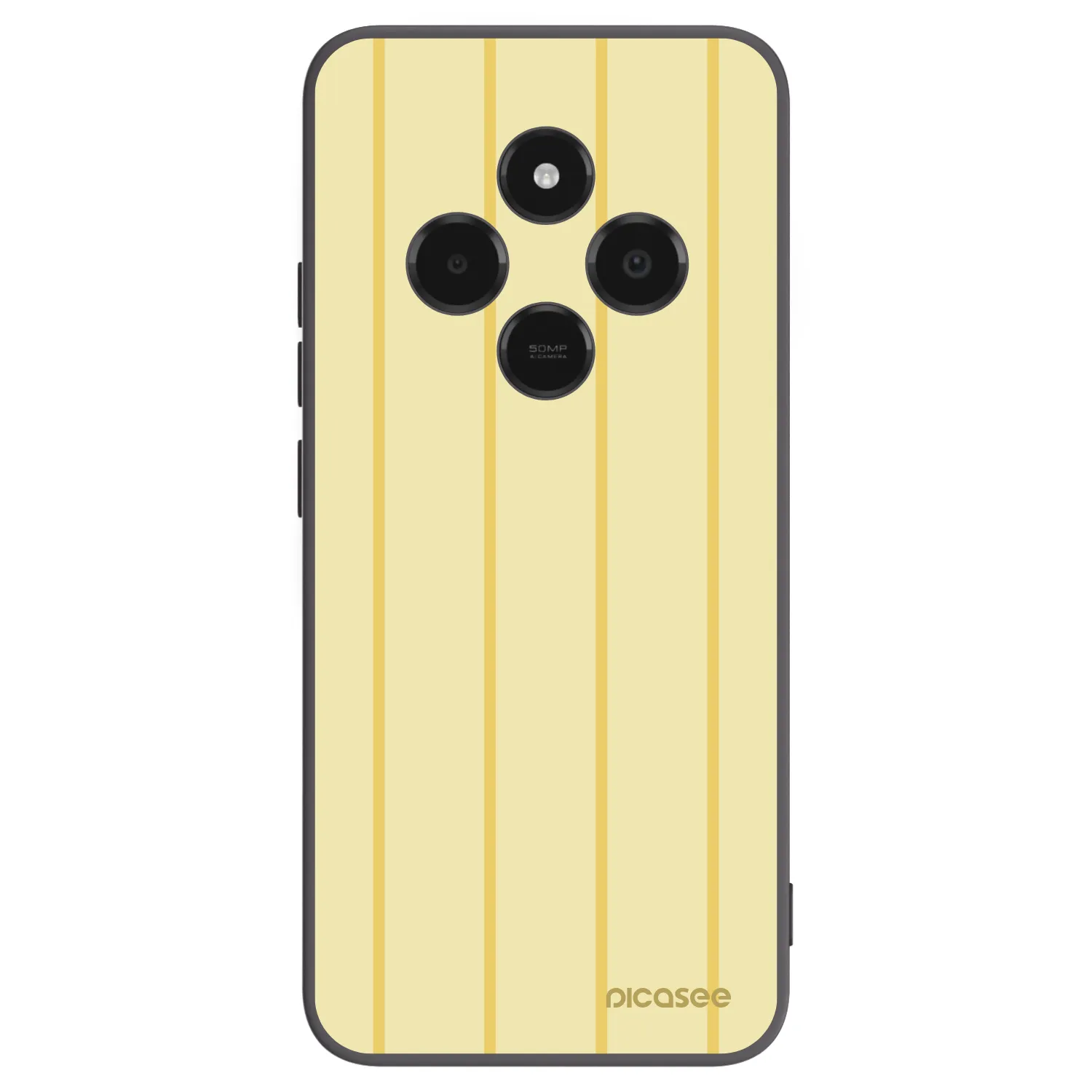 Picasee silikonový černý obal pro Xiaomi Poco C75 - Liquid sunshine