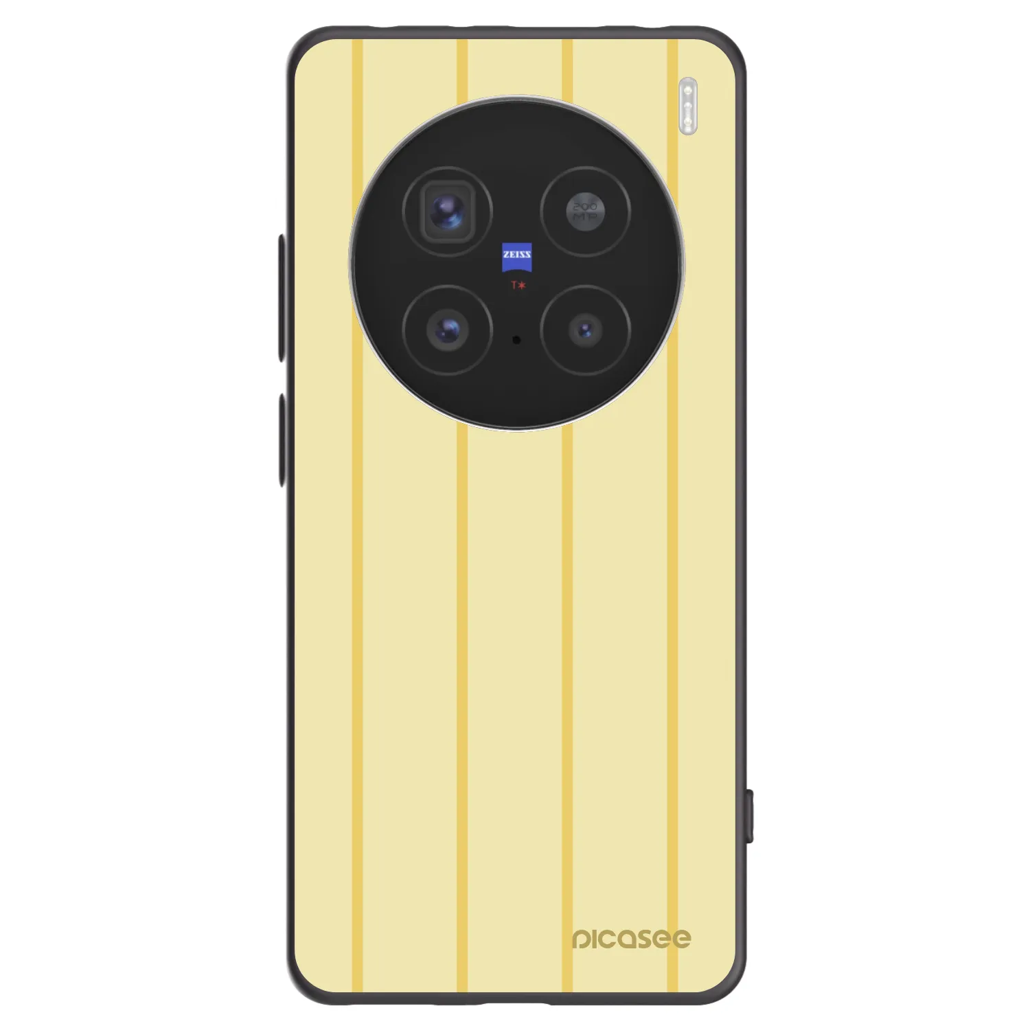 Picasee silikonový černý obal pro Vivo X200 Pro - Liquid sunshine
