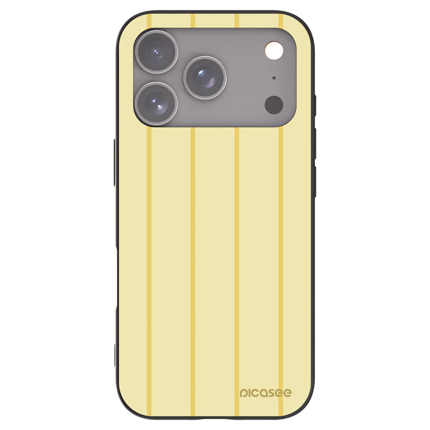Picasee silikonový černý obal pro Apple iPhone 17 Pro - Liquid sunshine