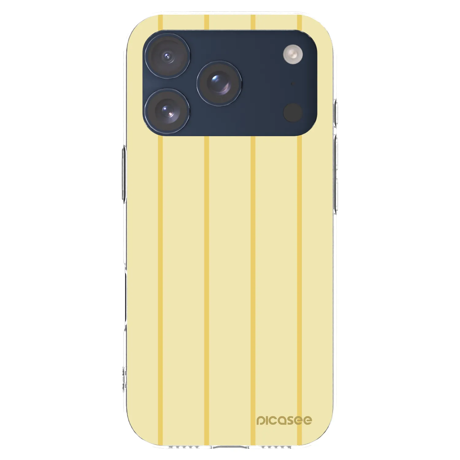 Picasee silikonový průhledný obal pro Apple iPhone 17 Pro - Liquid sunshine