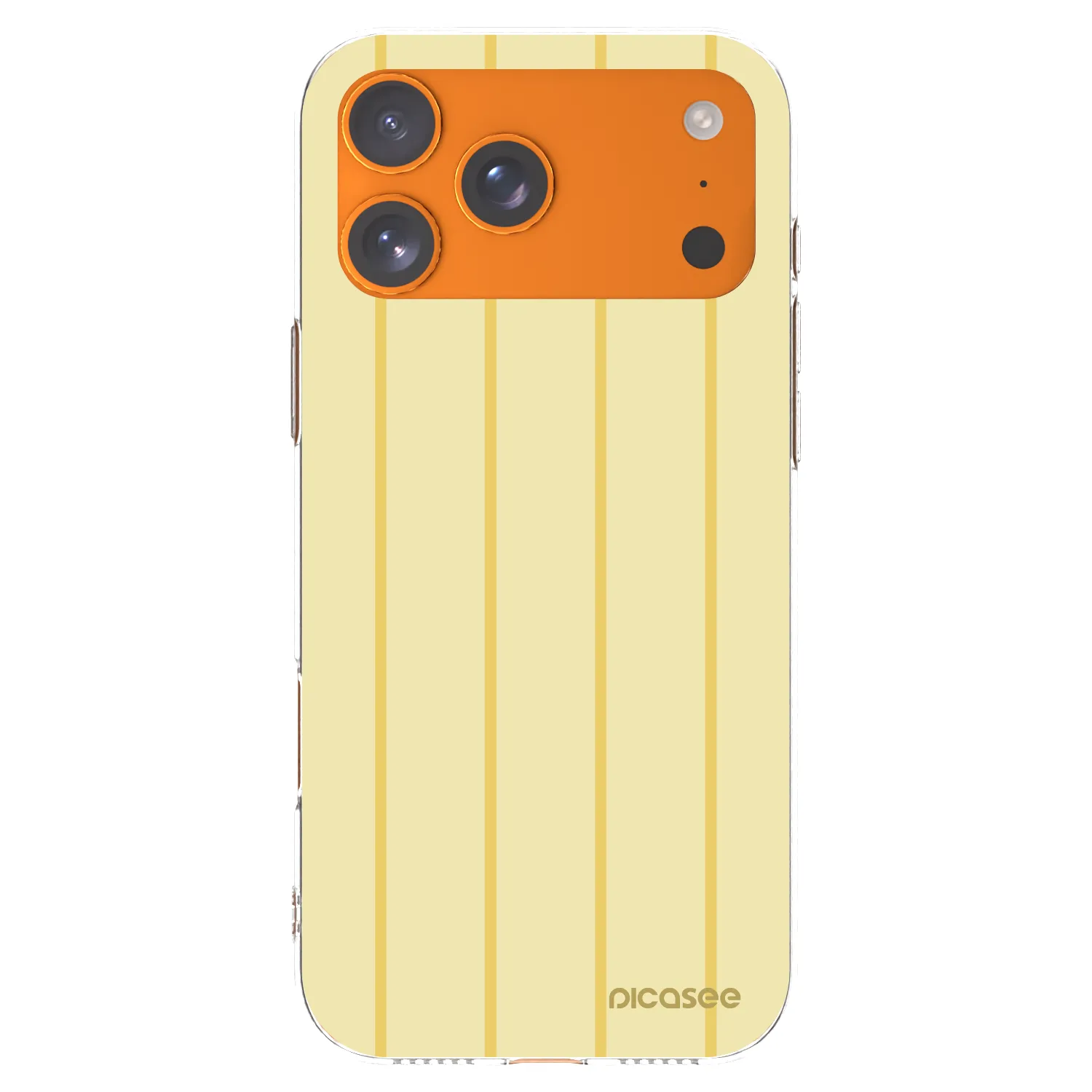 Picasee silikonový průhledný obal pro Apple iPhone 17 Pro Max - Liquid sunshine